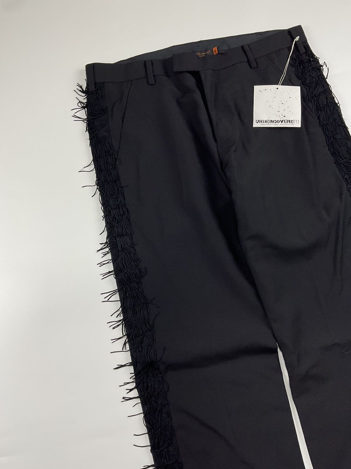 Undercover Undercover Fringe Wool Pants Size US 34 / EU 50 - 3 Thumbnail