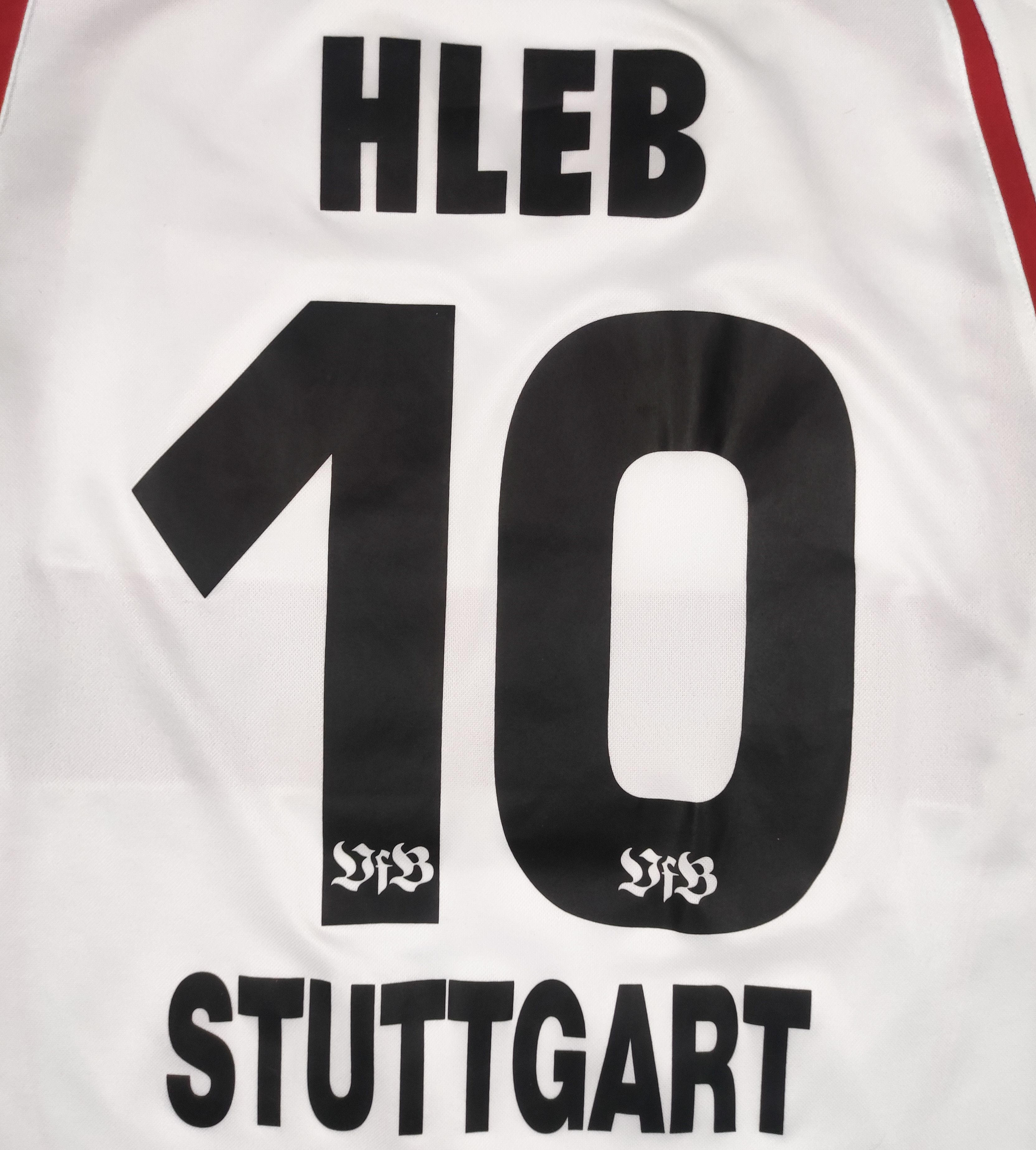Puma Aleksandr Hleb #10 VFB Stuttgart 2009 2010 Puma Home Shirt Size US M / EU 48-50 / 2 - 12 Thumbnail