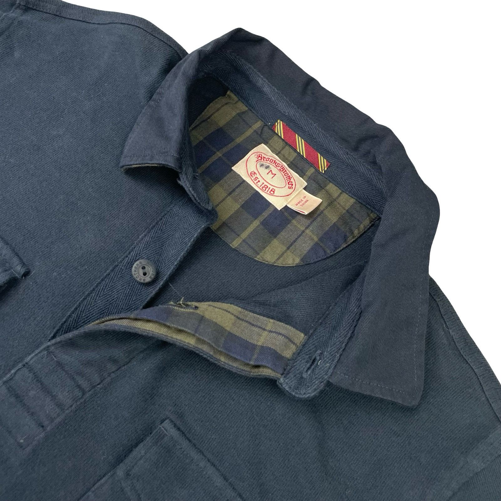 Brooks Brothers Brooks Brothers Men’s 100% Cotton L/S Rugby Polo Shirt Navy Size US M / EU 48-50 / 2 - 1 Thumbnail