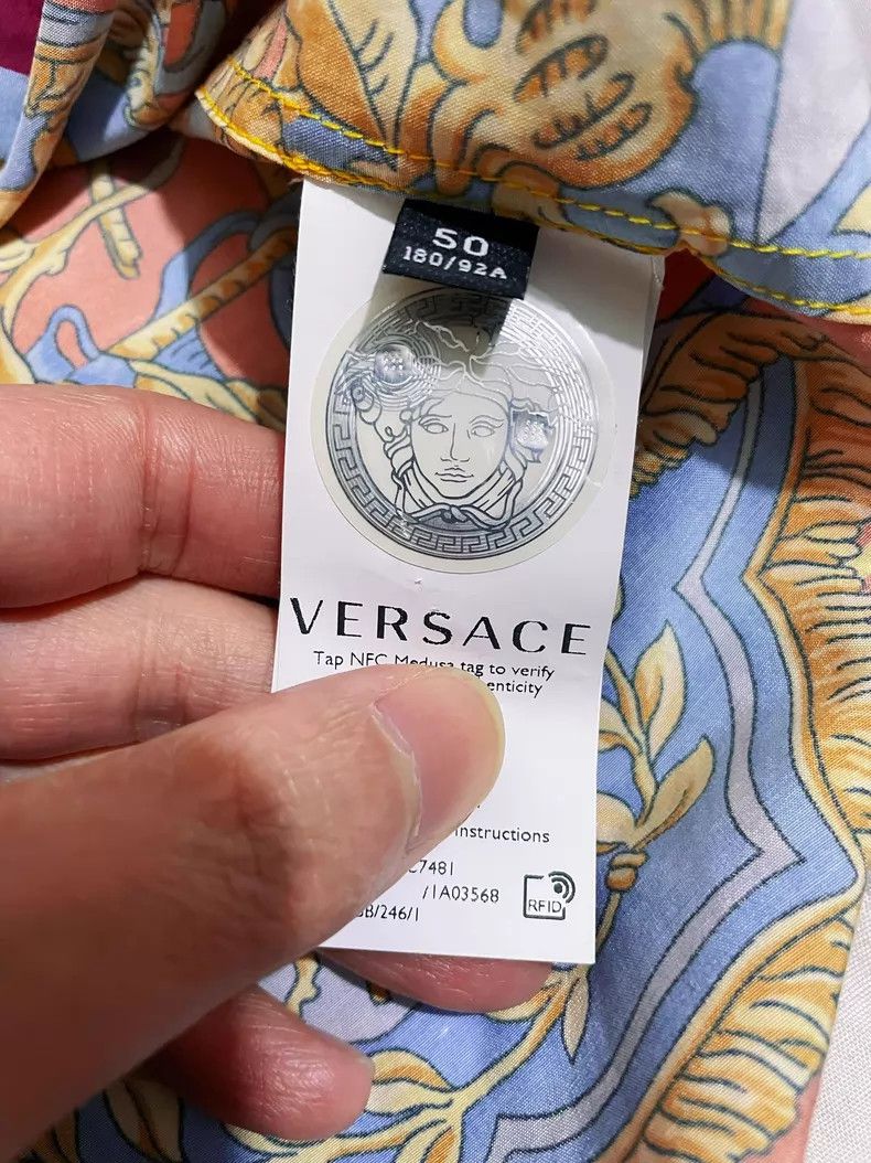 Versace Versace Crown Bowling Shirt T-shirt Size US L / EU 52-54 / 3 - 7 Thumbnail