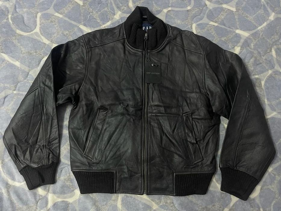 Is this vintage gap leather jacket genuine? And is there a way to