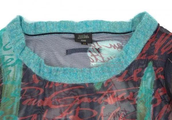 Jean Paul Gaultier vintage jean paul gaultier knitted mesh top. Size US M / EU 48-50 / 2 - 2 Thumbnail