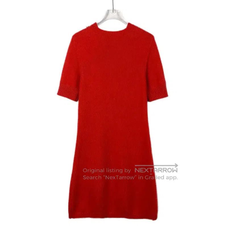 Chanel Chanel Red Cashmere Dress for Women . Size XXS / US 00 / IT 34 - 2 Thumbnail