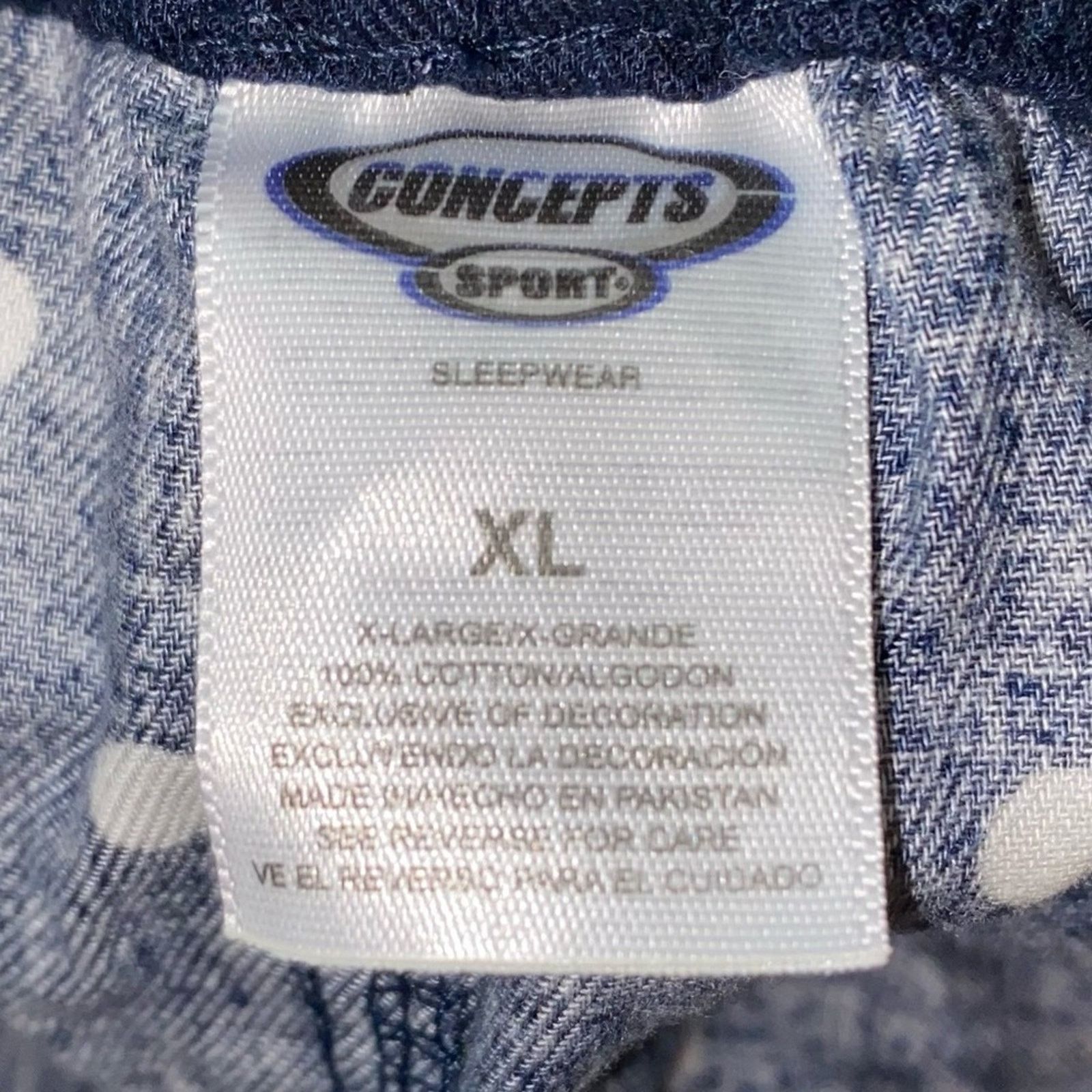Other New Womens Villanova Dot Flannel PJ Pajama Lounge Pant XL Size 37" - 11 Thumbnail
