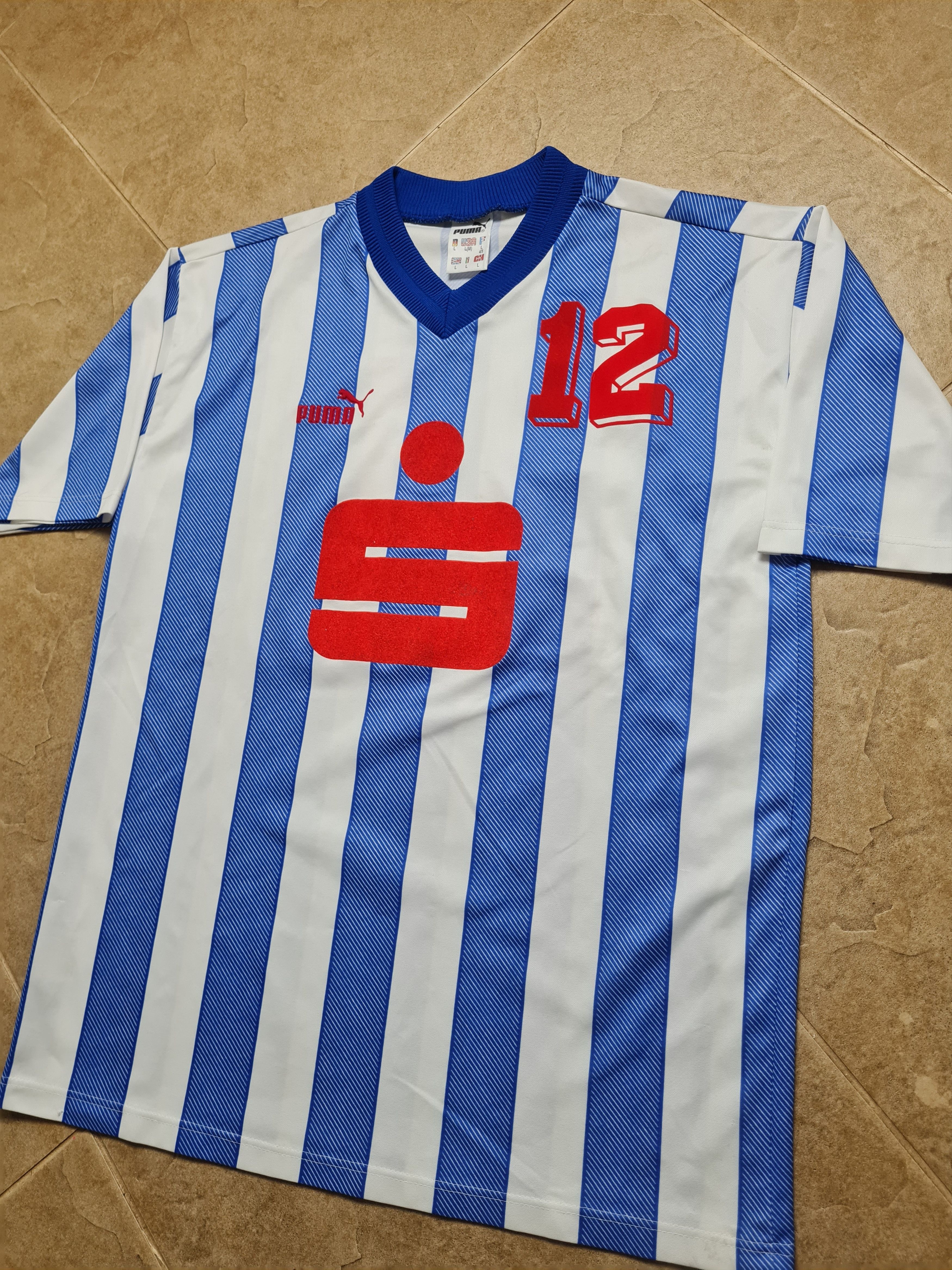 Puma Football Jersey Puma1980-1990x Soocer Rare Archive T-Shirts Size US L / EU 52-54 / 3 - 3 Thumbnail