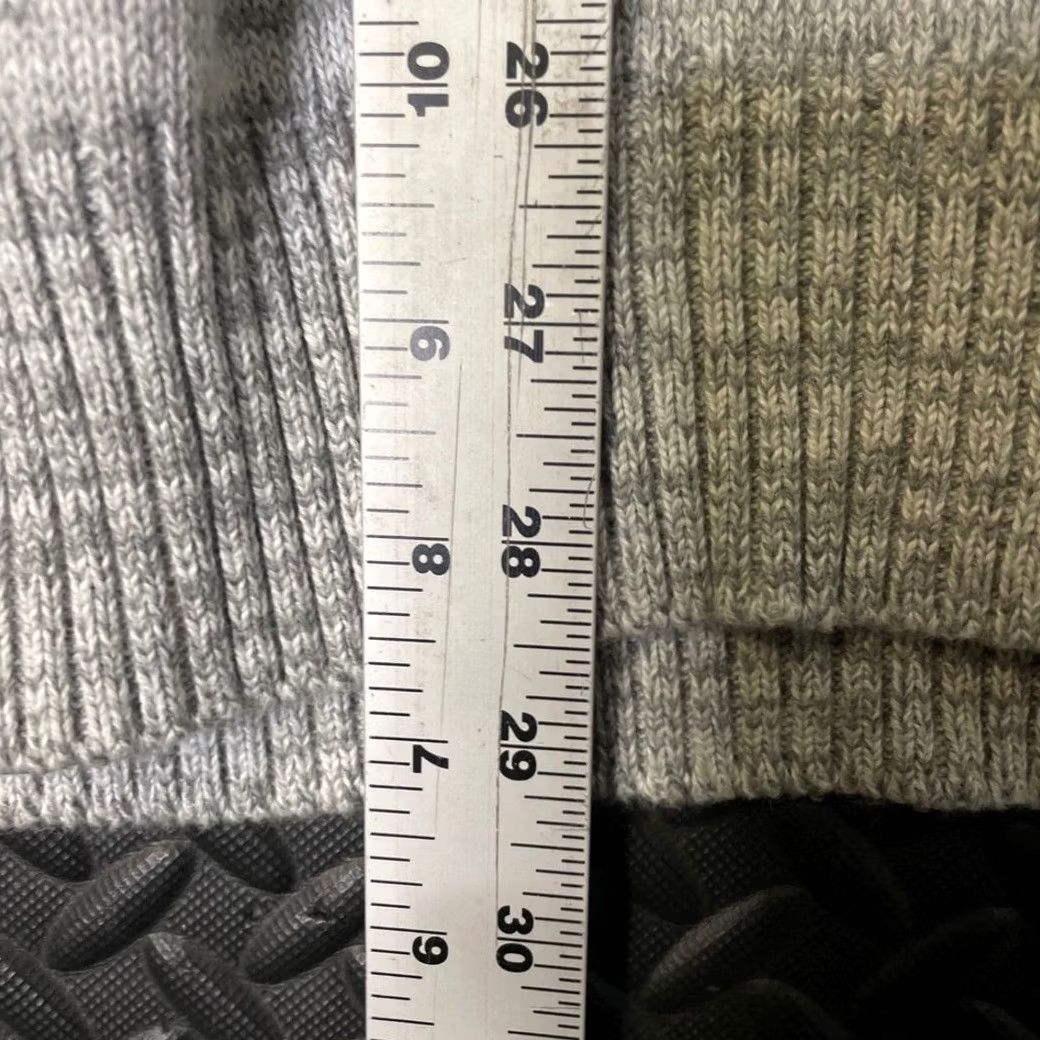 Vintage Sun + Stone NWT Gray Heathered Pullover Cowl Neck Sweater Men XXL Big & Tall Size US XXL / EU 58 / 5 - 5 Thumbnail