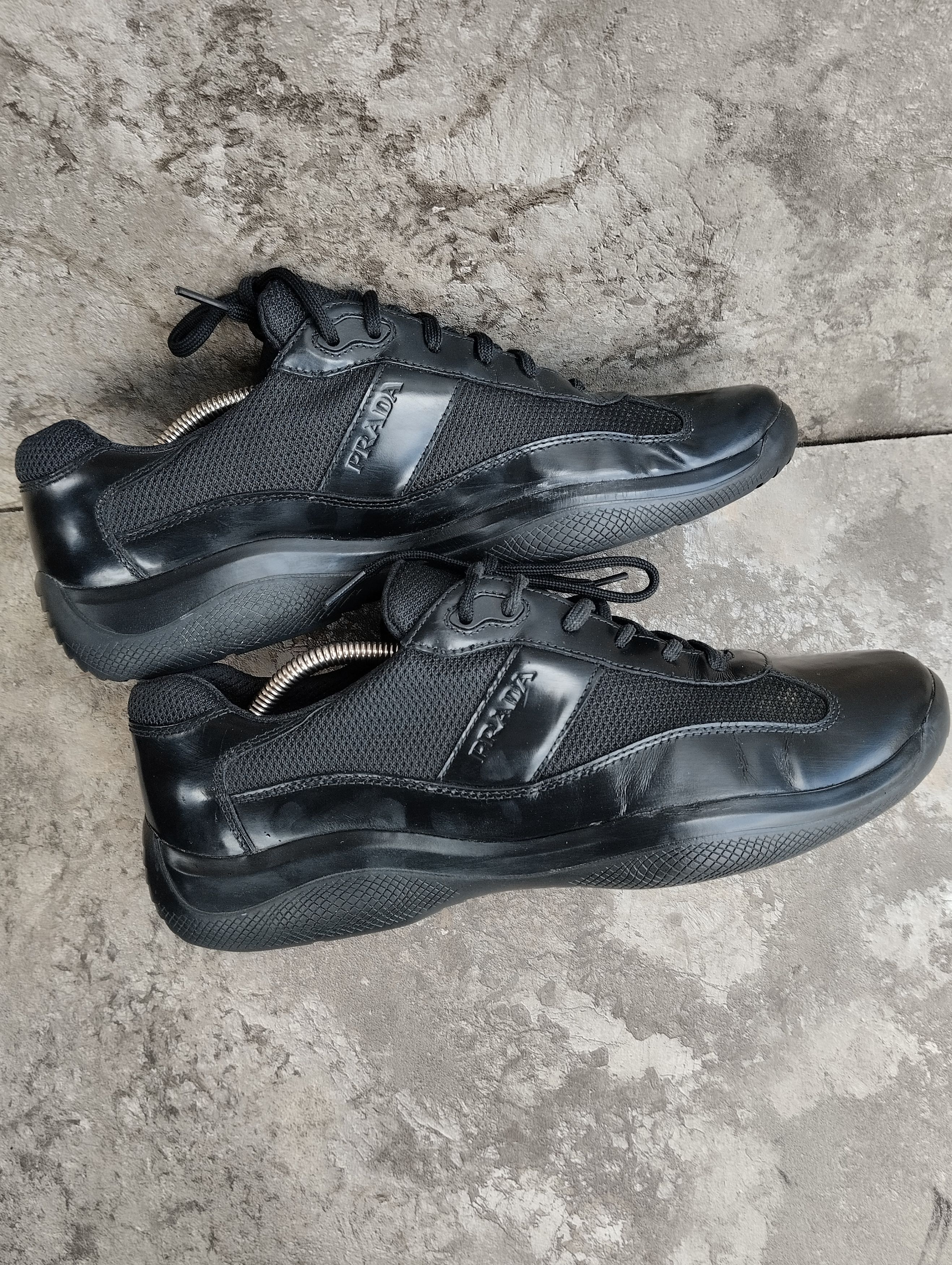 Prada America’s Cup Leather And Mesh Trainers Size US 10.5 / EU 43-44 - 8 Thumbnail