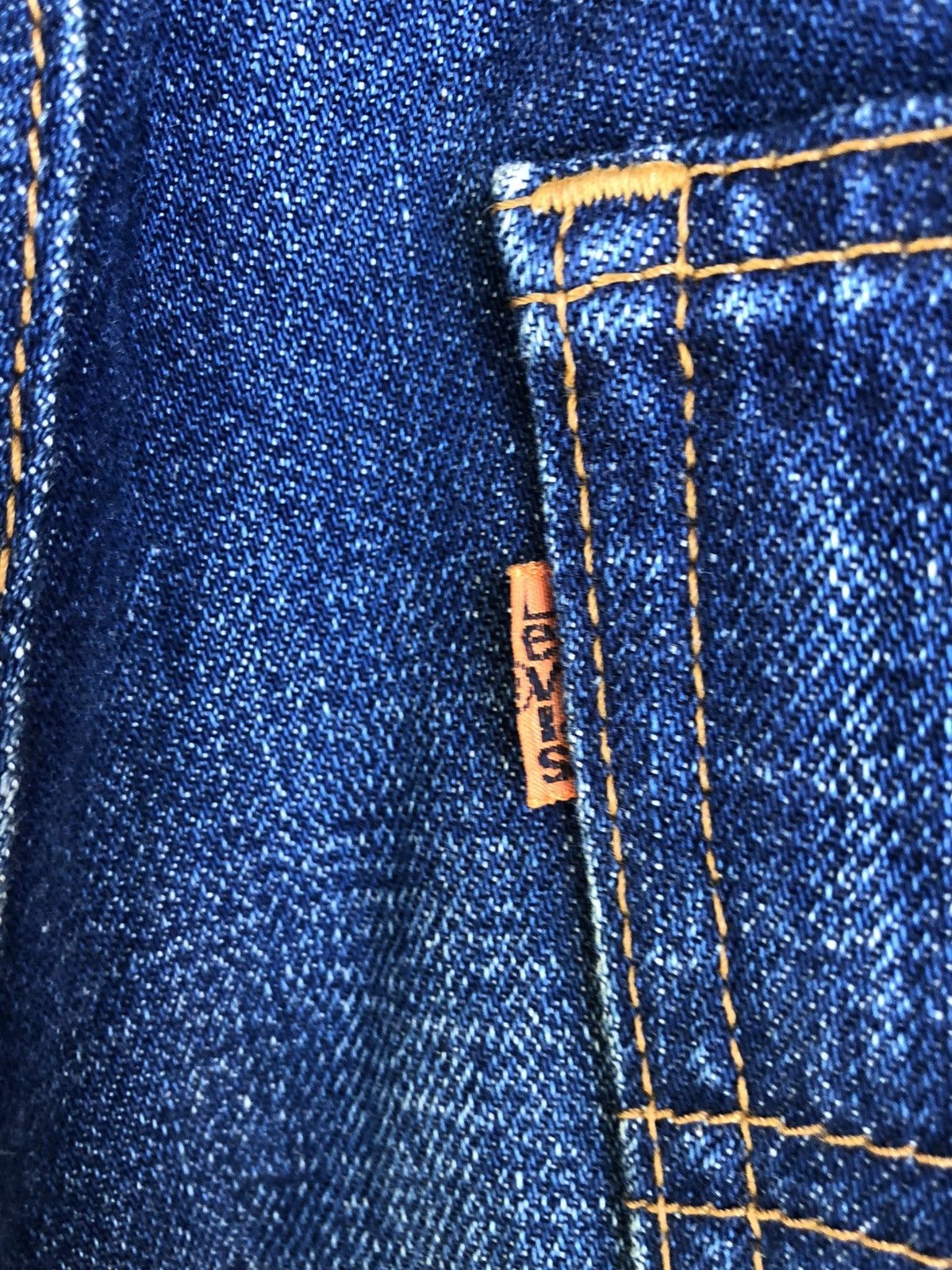 If Six Was Nine Flared Levi’s 646 Bell Bottom Bootcut Orange Tab Size US 29 - 18 Thumbnail
