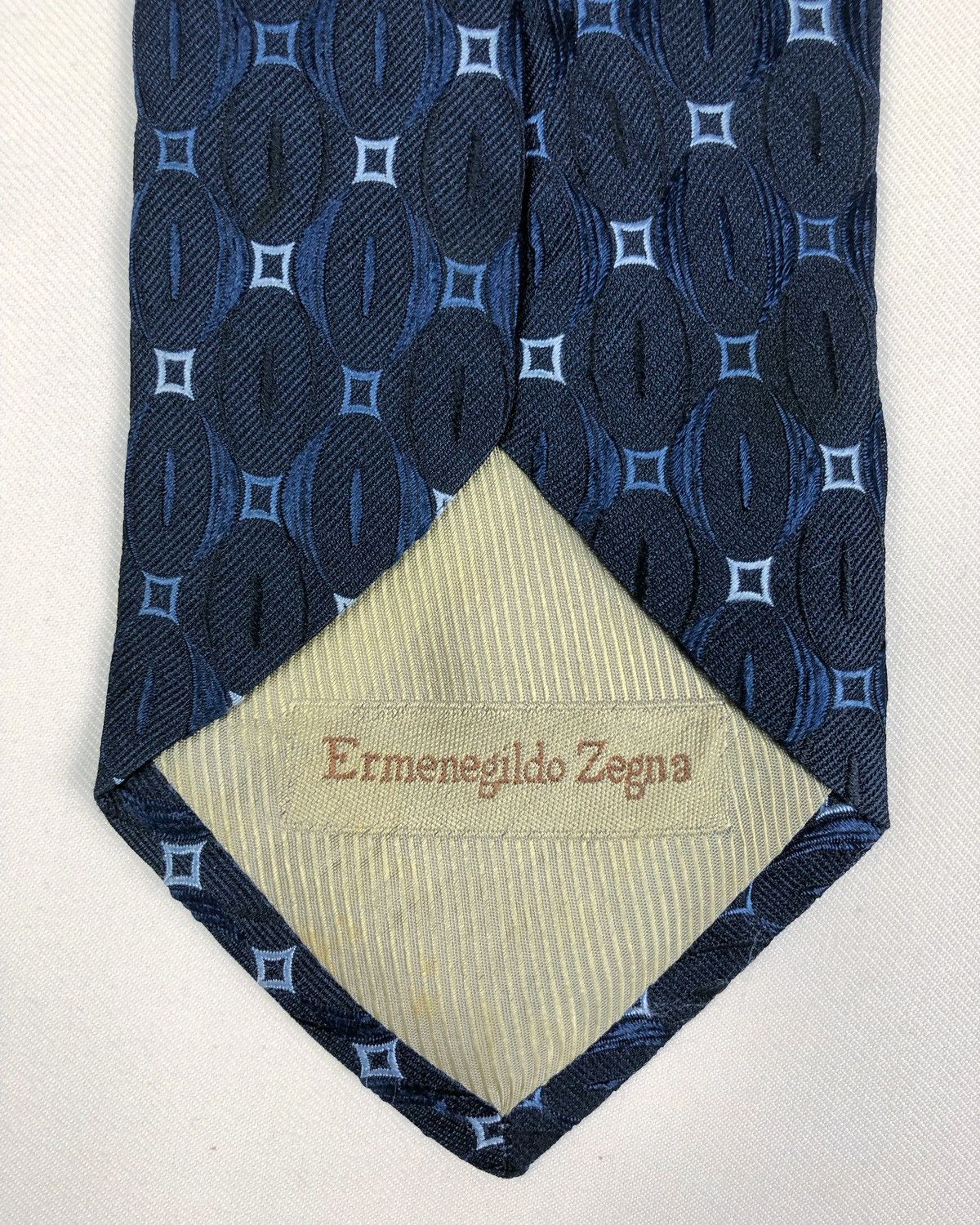 Ermenegildo Zegna Rare Vintage Ermenelgildo Zegna Silk Tie Made in Italy Size ONE SIZE - 5 Thumbnail