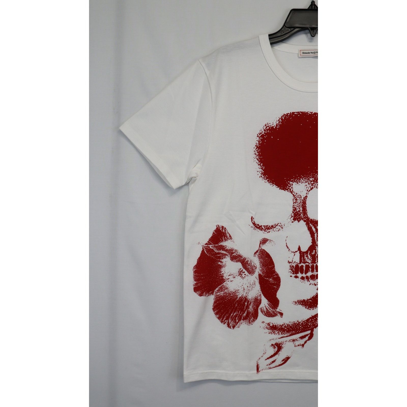 Alexander McQueen o1rshd1 ***Defective / T-Shirt in White/Red Size US S / EU 44-46 / 1 - 7 Thumbnail