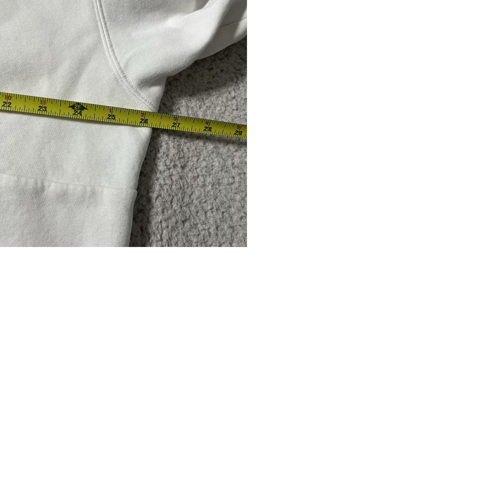 Jordan Brand Air Jordan Hoodie Mens XL White Jumpman Holiday Sweatshirt Hooded Logo Pockets Embroidered 90s Retro Sports Nike Jordan Size US XL / EU 56 / 4 - 12 Thumbnail
