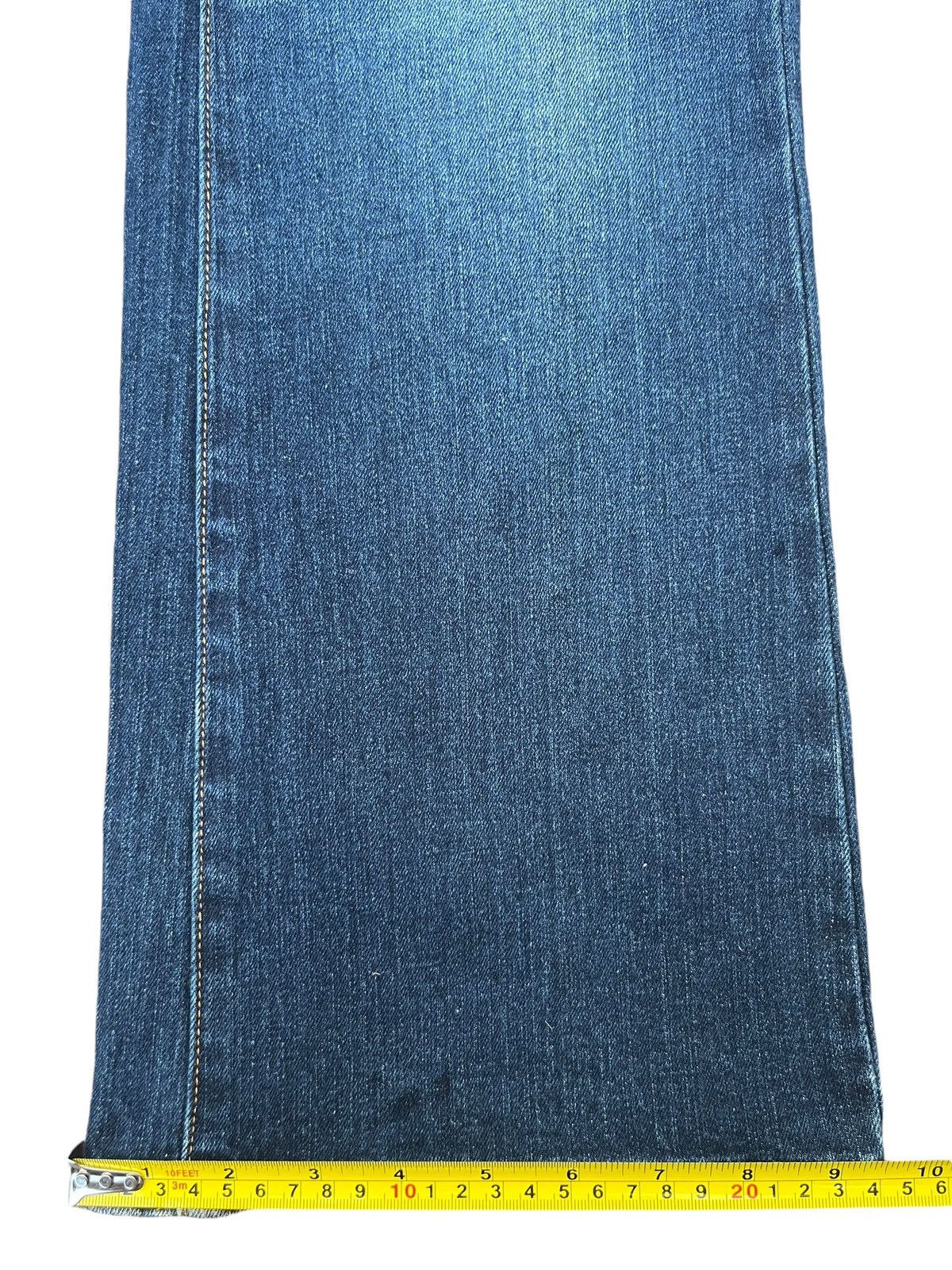Japanese Brand Vintage Japanese Brand Sun Faded Blue Washed Flare Jeans Size US 28 / EU 44 - 15 Thumbnail
