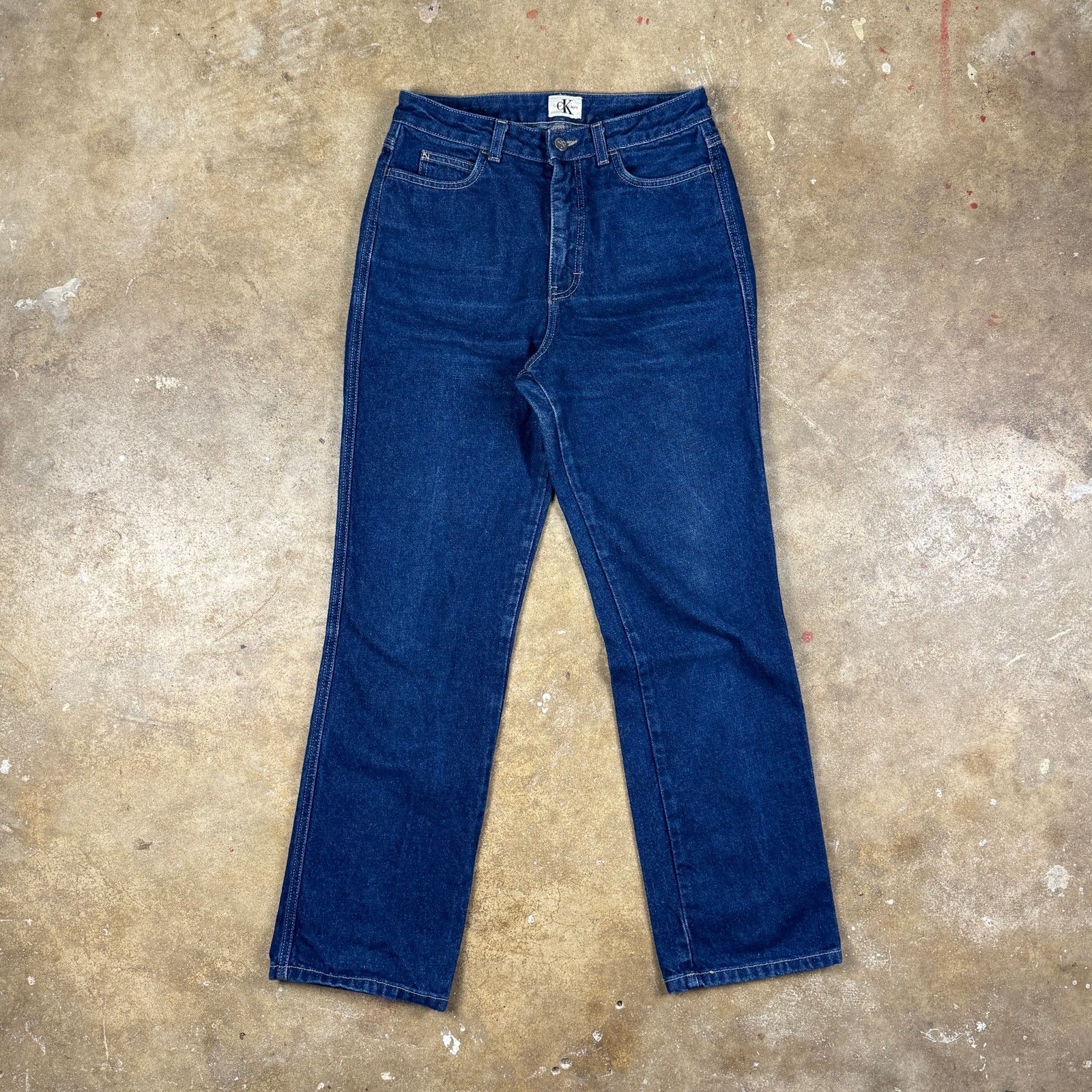 Calvin Klein Vtg Calvin Klein Jeans Women’s Size 9 Straight Leg High Rise Size 28" / US 6 / IT 42 - 2 Thumbnail