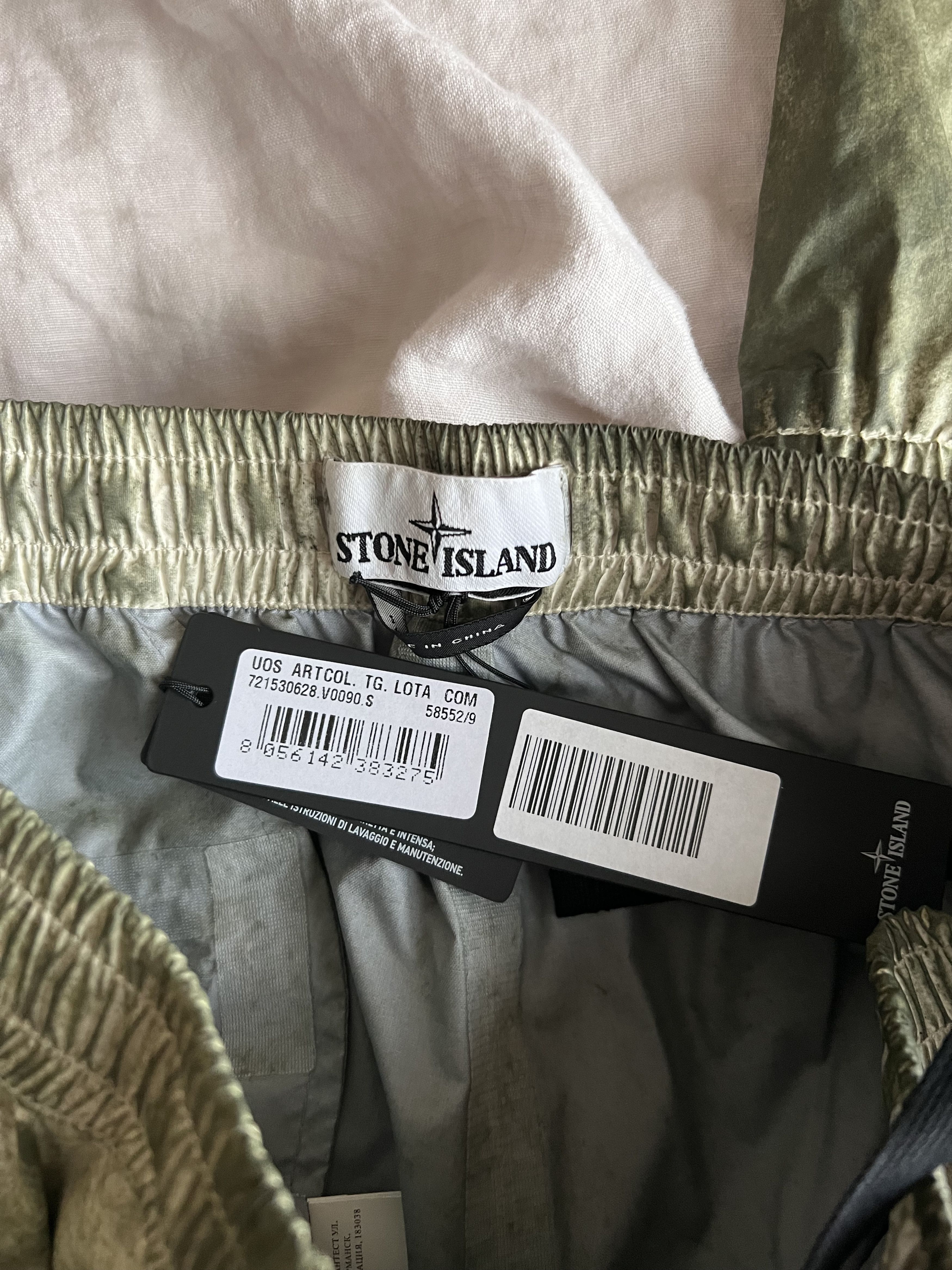 Stone Island Stone Island Overdyed Membrana Back Pocket Cargo Pants Size US 30 / EU 46 - 9 Thumbnail