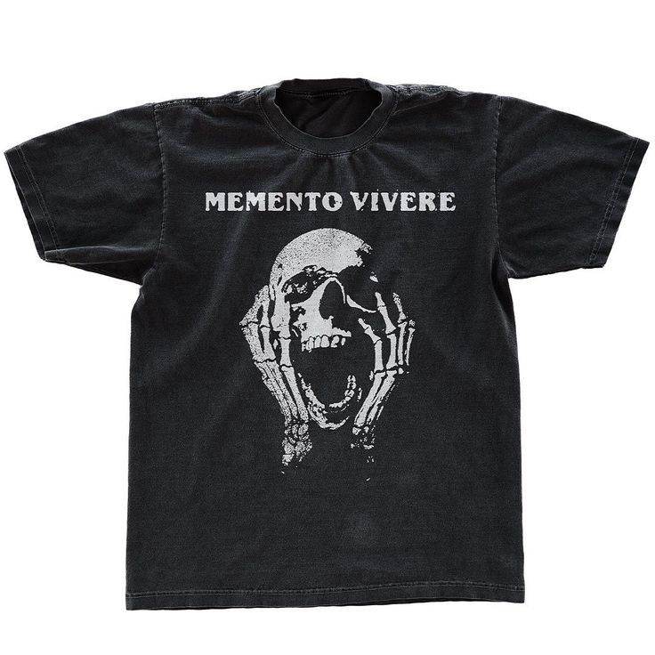 Madness Vintage Memento Mori Skull Black shirt Size US XL / EU 56 / 4 - 1 Thumbnail