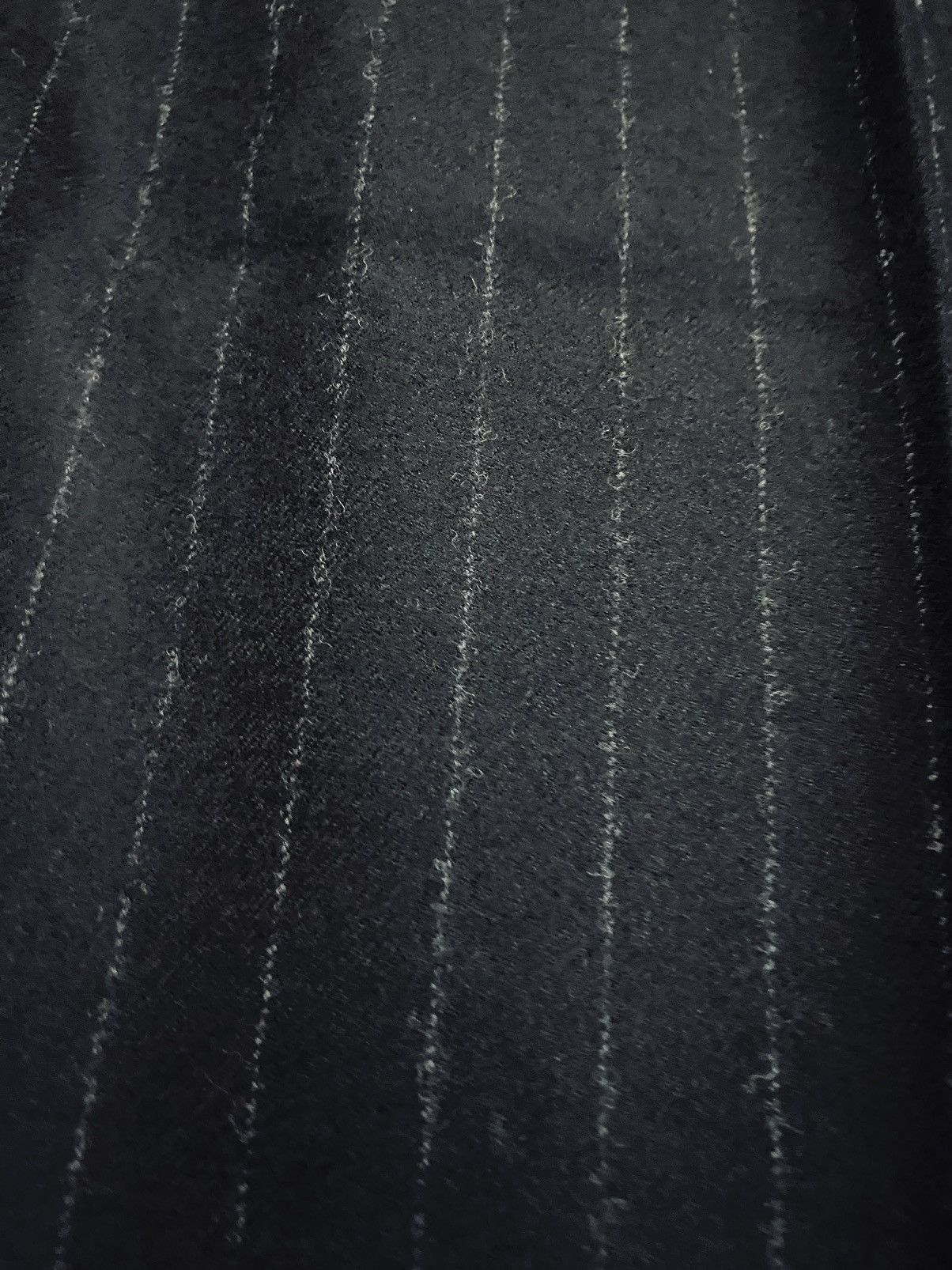 Yohji Yamamoto Yohji Yamamoto 🇮🇹 costume D’homme Nero wool felt slacks 5 NWT Size US 39 - 3 Thumbnail