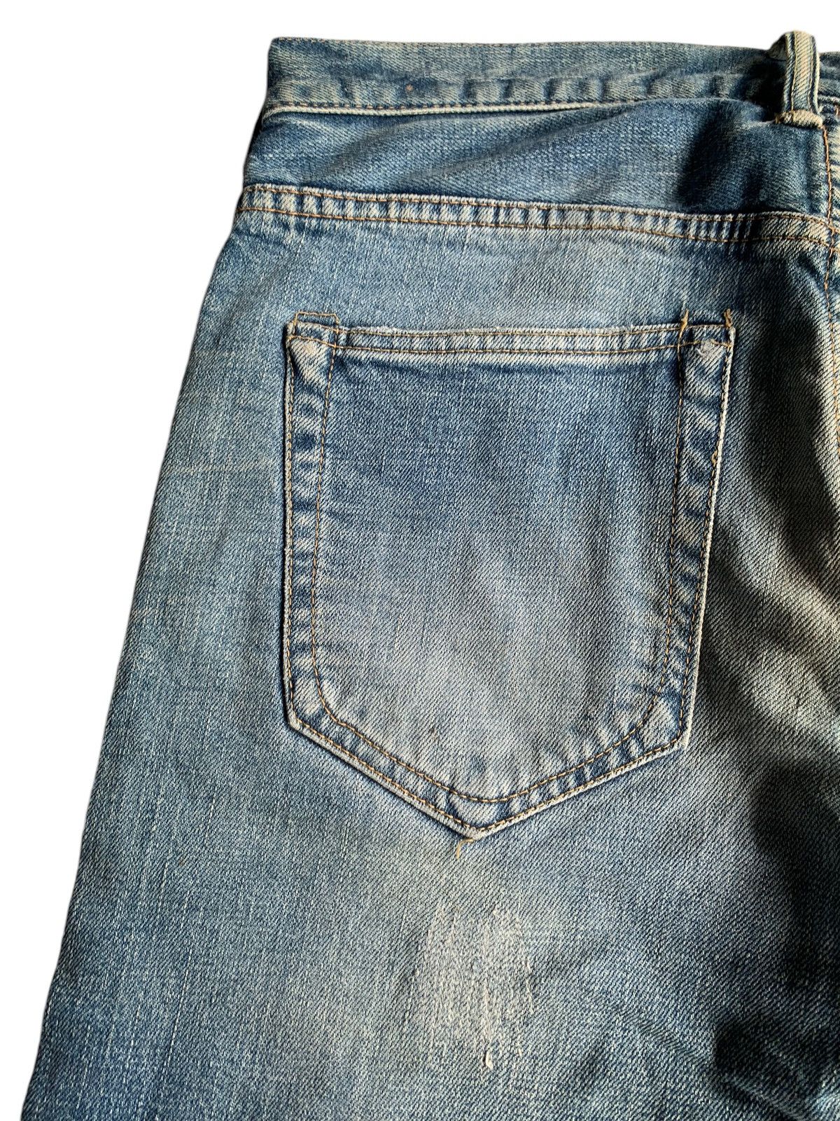 If Six Was Nine × Jean × Markaware MARKAWARE JAPANESE PUNK STYLE SELVEDGE DISTRESSED DENIM☠️☠️ Size US 30 / EU 46 - 18 Thumbnail