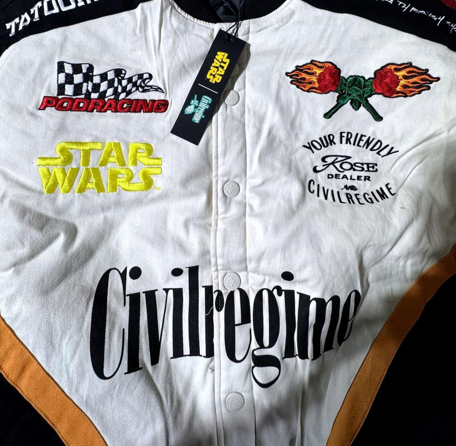 Civil Regime Civil Regime x Star Wars Pod Racing Bomber Jacket. Size US L / EU 52-54 / 3 - 2 Thumbnail