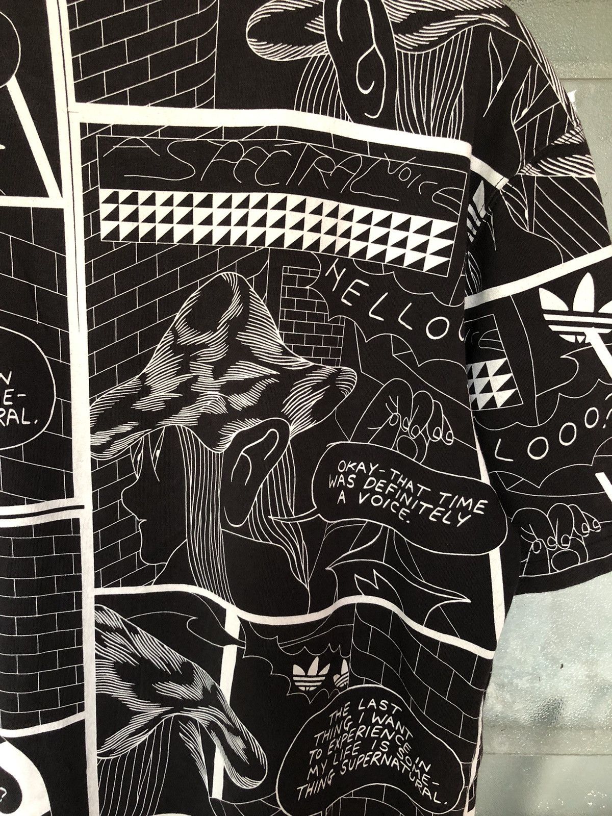 Adidas Adidas Men’s R.Y.V Allover Print Shirt Tee Size US M / EU 48-50 / 2 - 9 Thumbnail