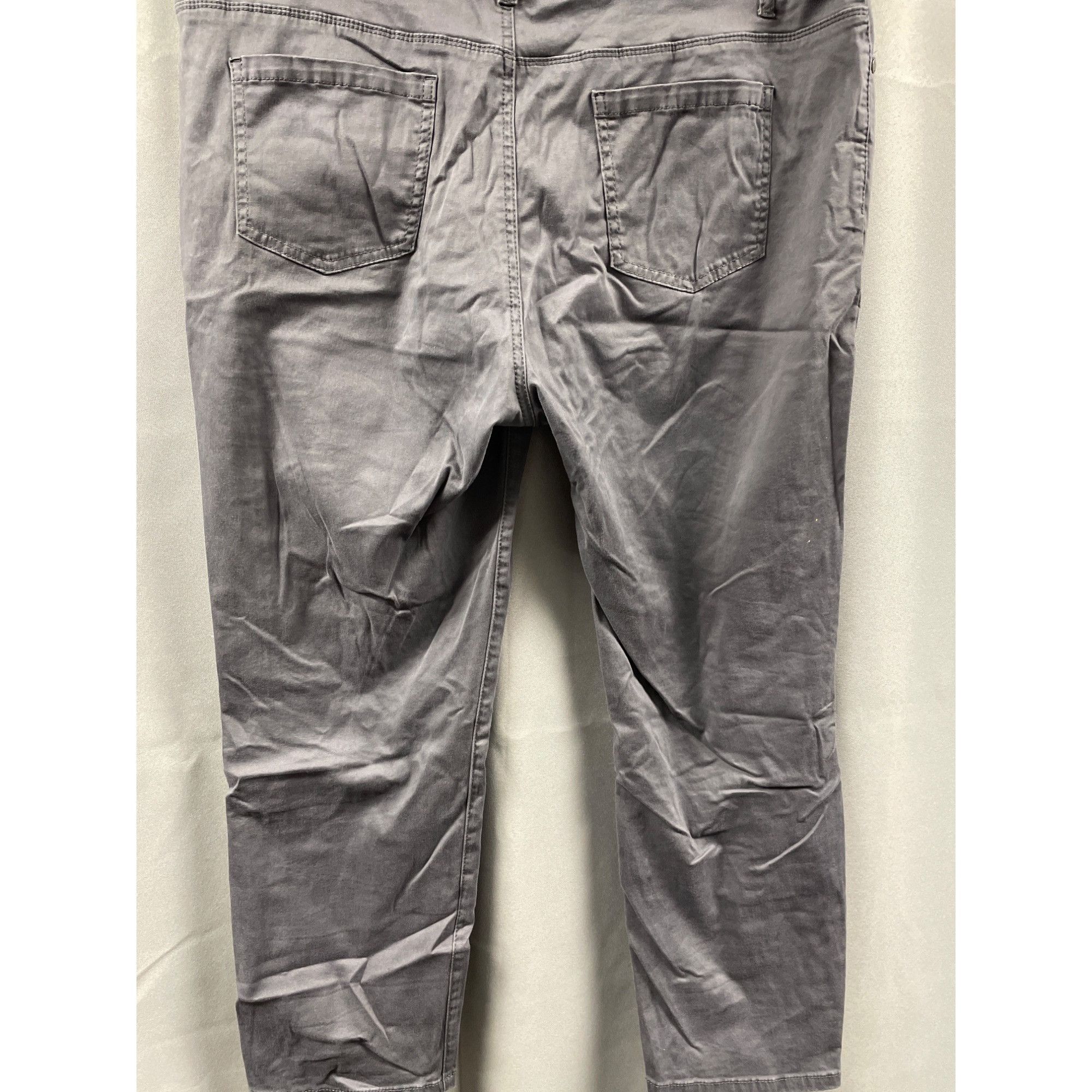 Buffalo David Bitton Buffalo David Bitton Women's Gray Stretch midrise Skinny ank Size 38" / US 16 / IT 52 - 2 Thumbnail