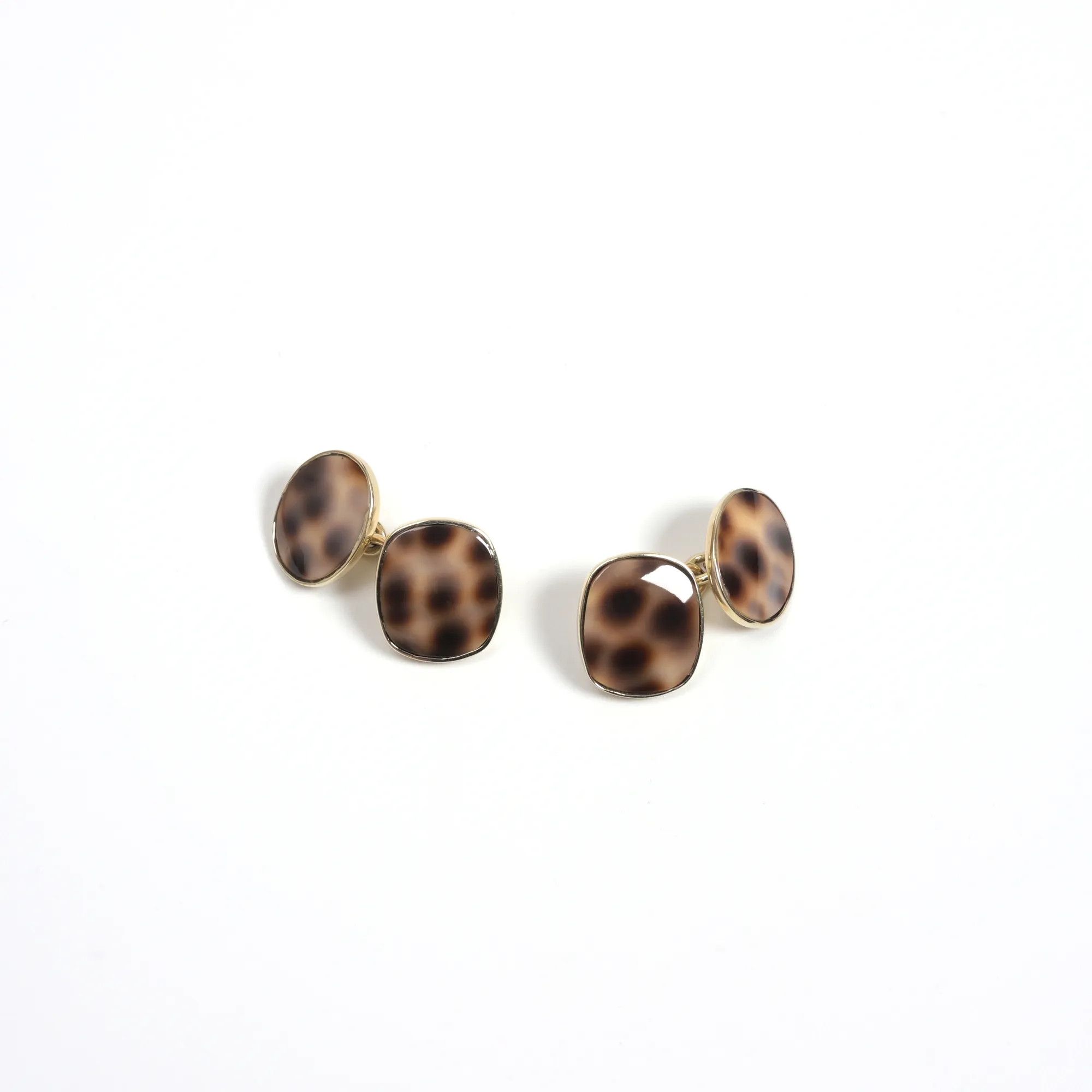 Other ARNYS solid gold and tiger cowrie shell cufflinks Size ONE SIZE - 1 Thumbnail