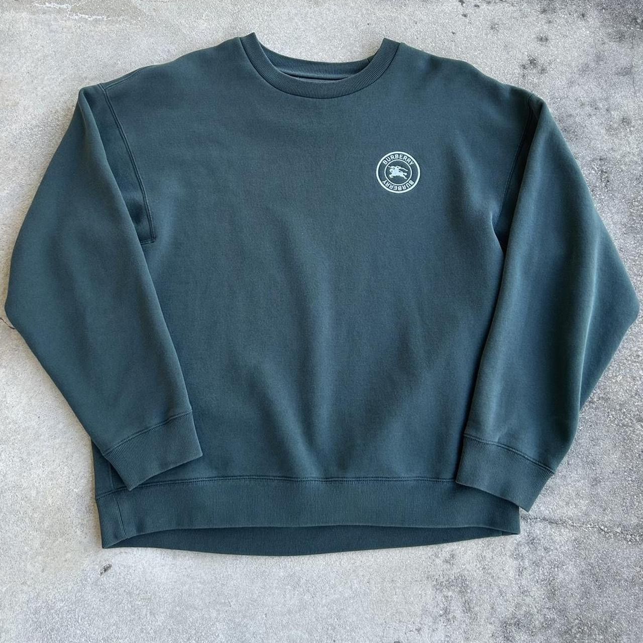 Burberry Forrest green burberry sweat shirt mens size M Size US M / EU 48-50 / 2 - 1 Thumbnail