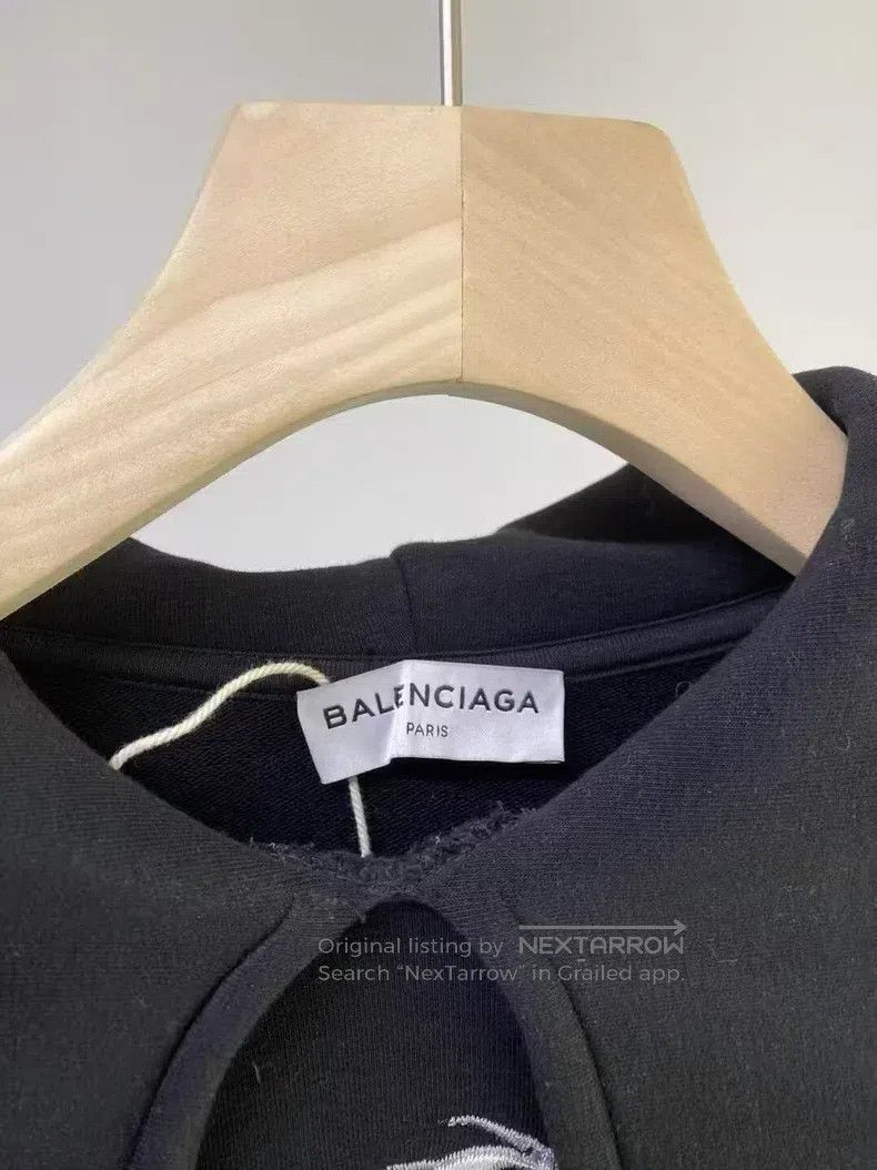 Balenciaga Balenciaga Sanskrit doll collar hooded sweater Size US XS / EU 42 / 0 - 3 Thumbnail