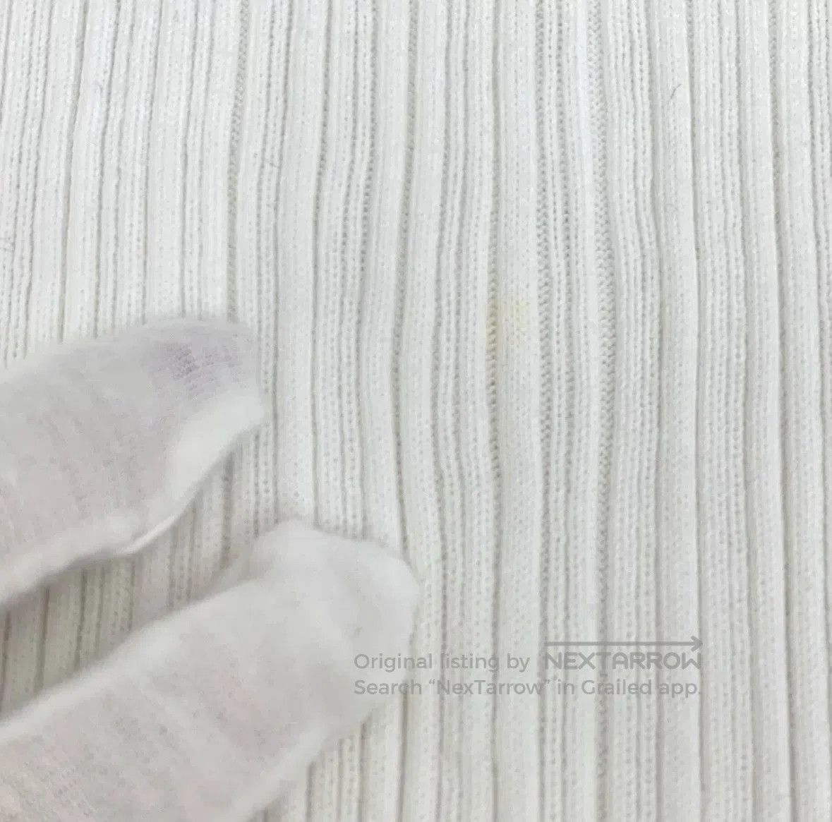 Chanel Chanel White Knit Short Sleeve Top. Size M / US 6-8 / IT 42-44 - 9 Thumbnail