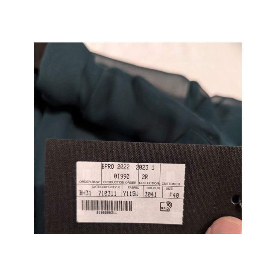 Saint Laurent Paris o1rshd1 Crepee De Soie Blouse in Canard Size M / US 6-8 / IT 42-44 - 19 Thumbnail