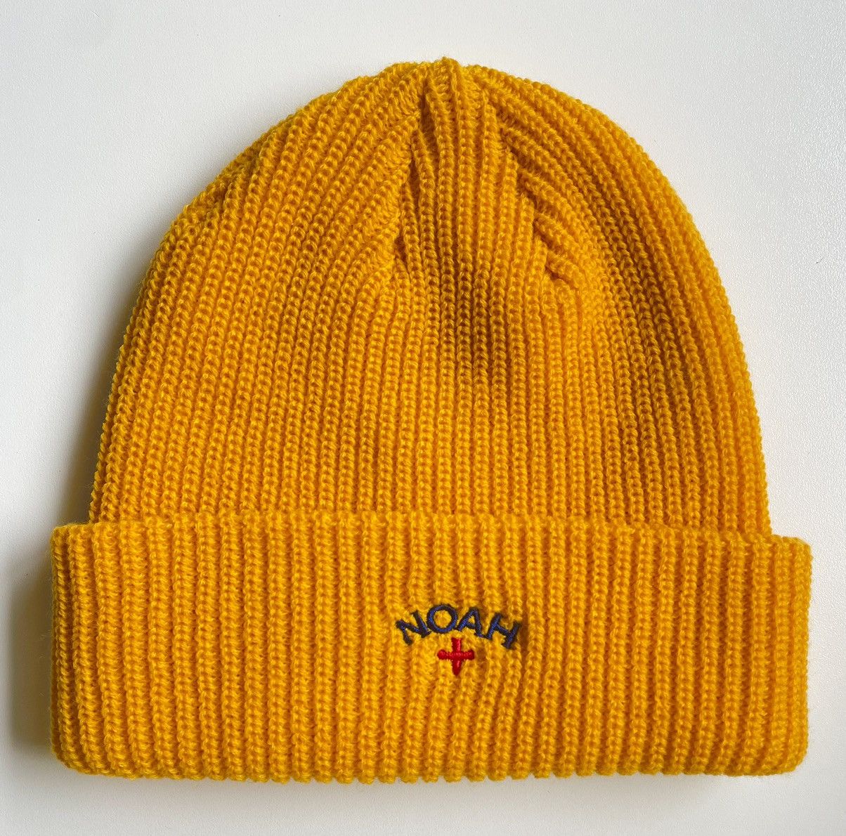 Noah Noah Core Logo Beanie CARAMEL Size ONE SIZE - 1 Thumbnail