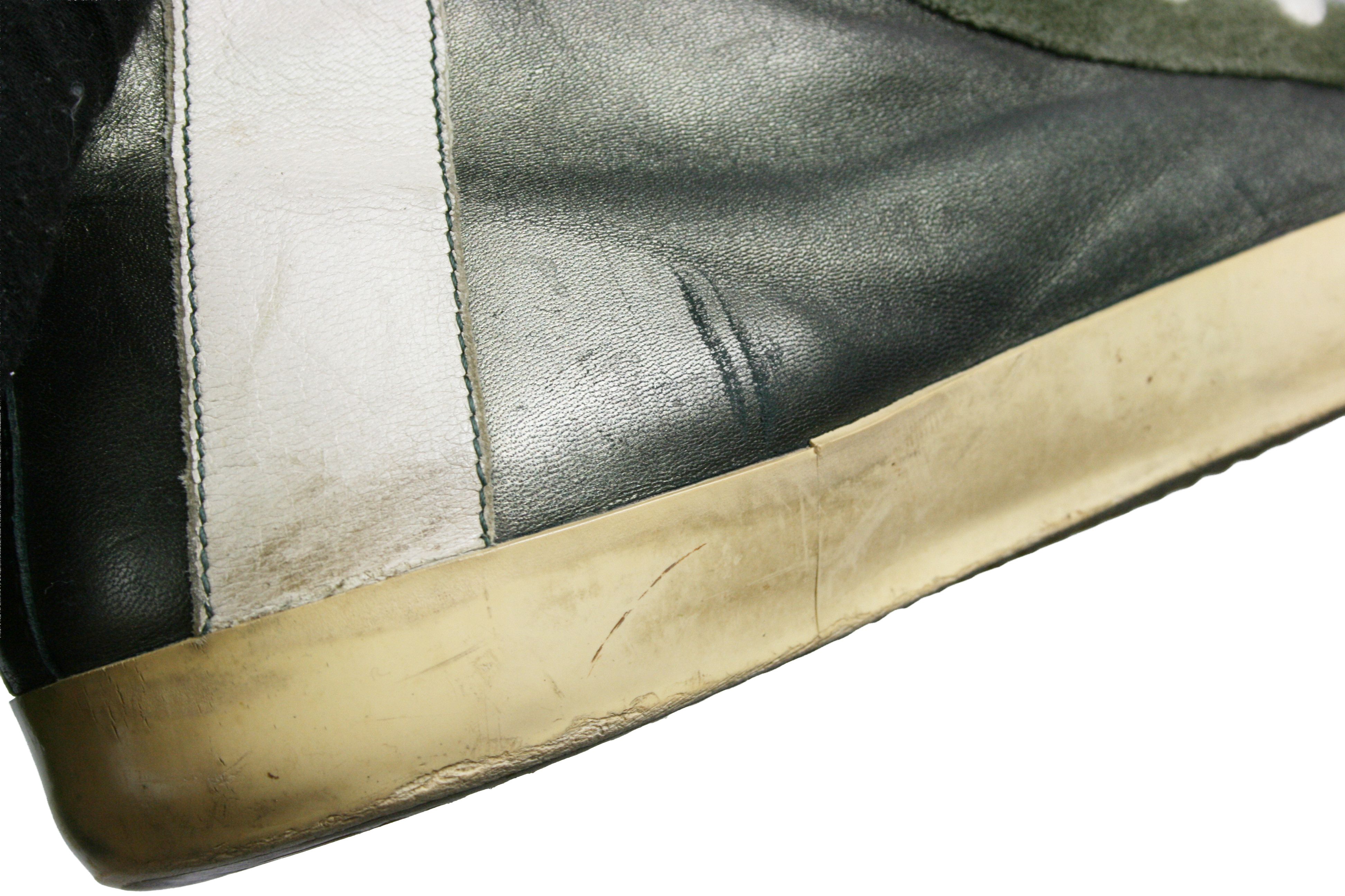 Philippe Model PRSX "Distressed" Grunge Mid Sneakers Size US 9 / EU 42 - 7 Thumbnail