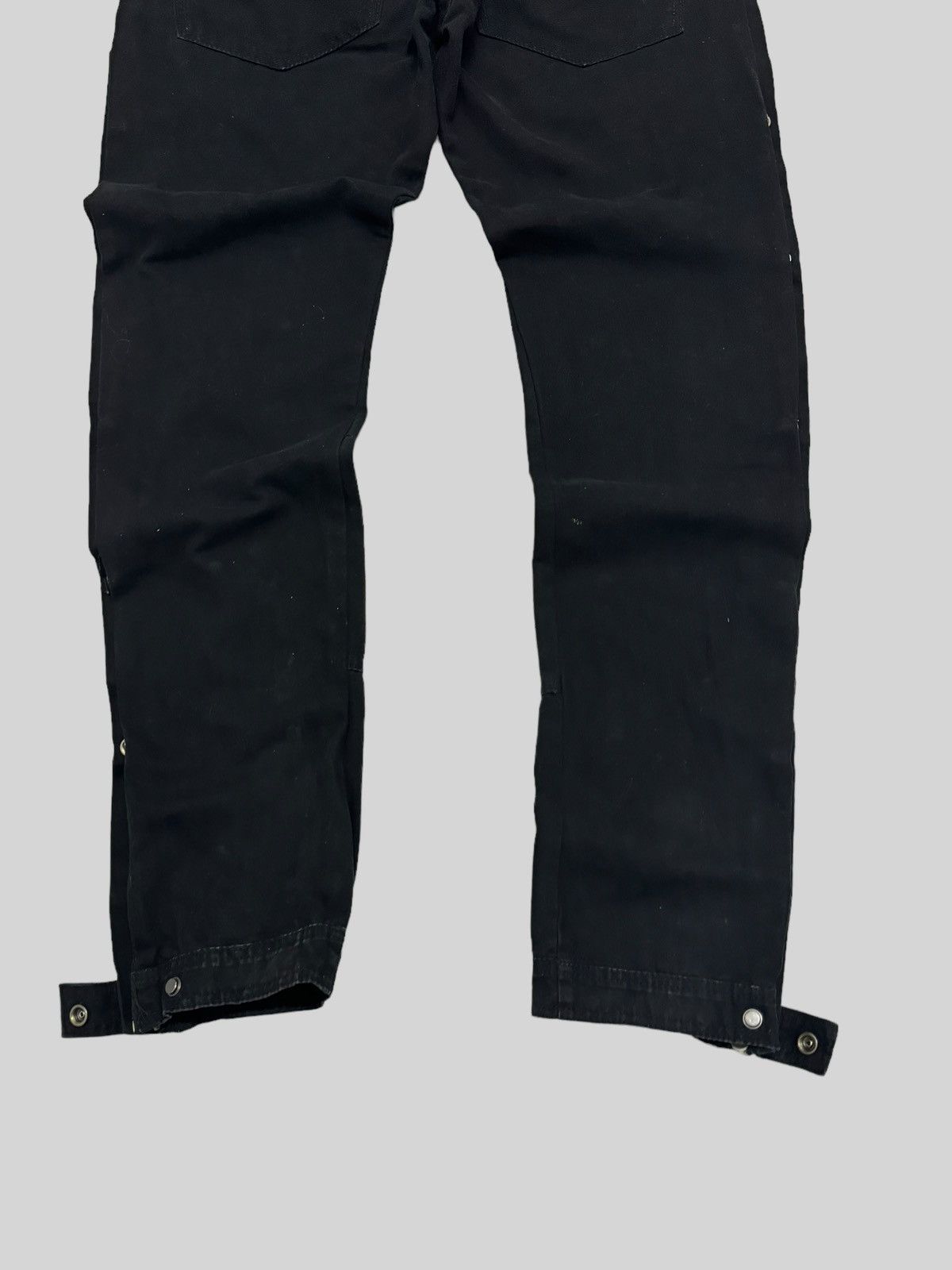 Hysteric Glamour × Japanese Brand Vintage MNML Double Knee Side Button Zipper Bondage Denim Size US 33 - 12 Thumbnail