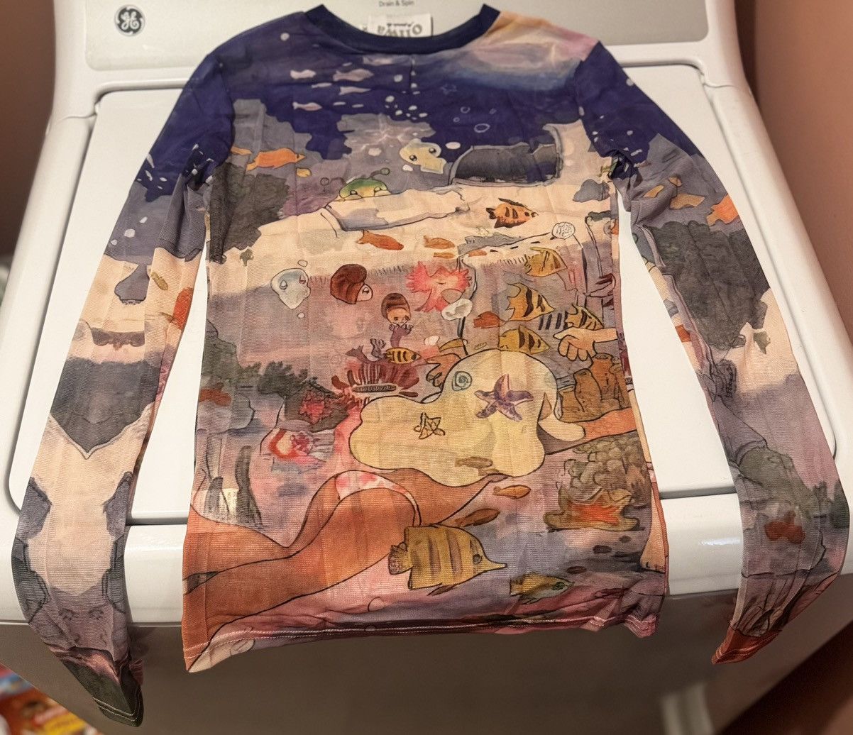 Other Yumin-Ha x OliWa mesh top tee Size XS / US 0-2 / IT 36-38 - 2 Thumbnail