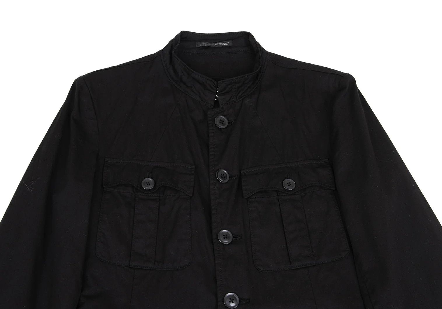 Yohji Yamamoto Yohji Yamamoto Cotton Safari Jacket Black Size US S / EU 44-46 / 1 - 2 Thumbnail