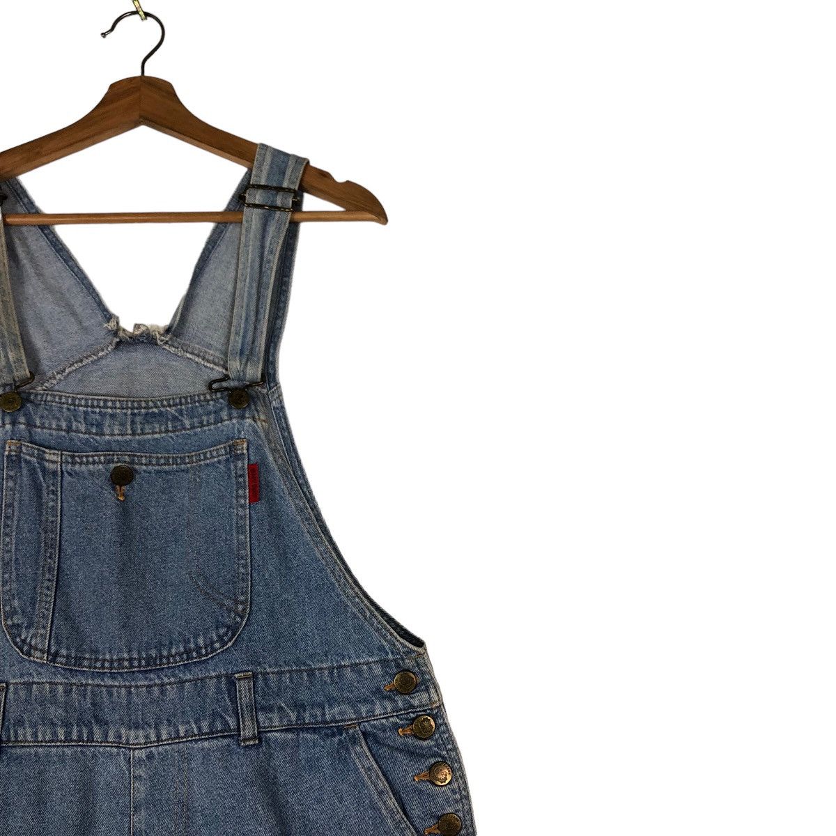 Cartoon Network 🔥Vintage Denim Overall Trousers Worker Betty Boop Big Logo Size US 36 / EU 52 - 7 Thumbnail