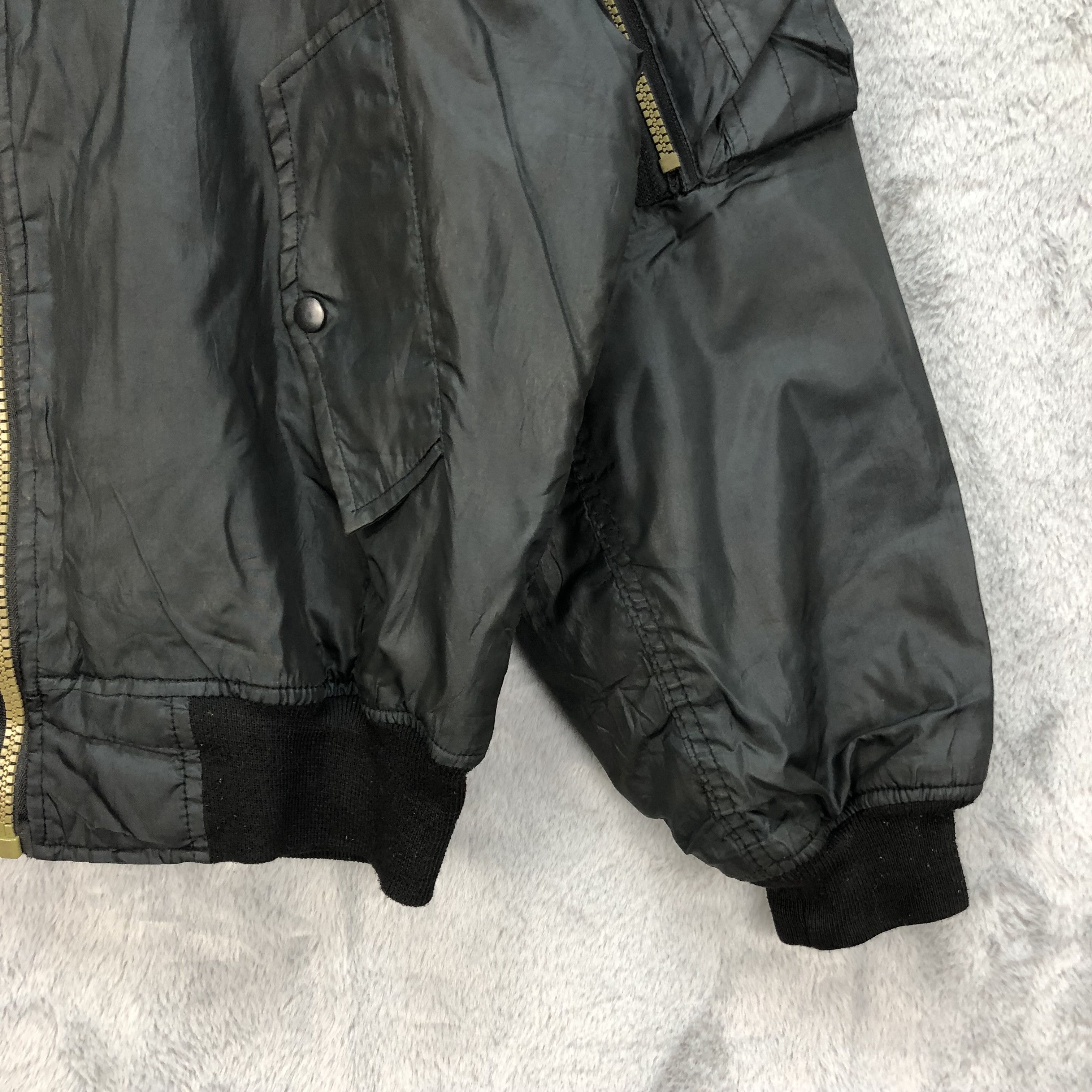 Japanese Brand TRASHED DCM BRAND BOMBERS FLIGHT JACKET #4994-35 Size US M / EU 48-50 / 2 - 6 Thumbnail