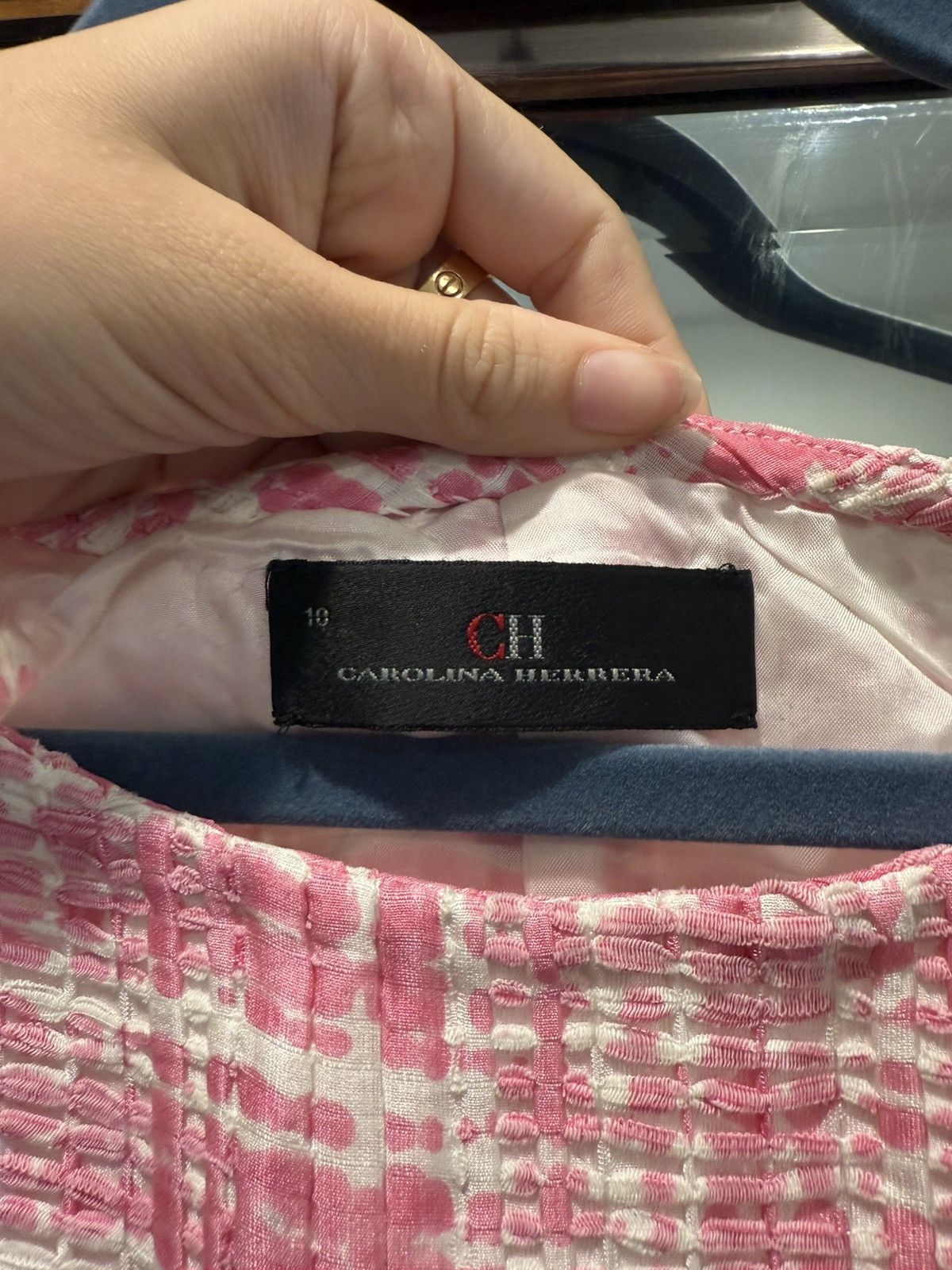 Carolina Herrera Carolina herrera pink dress Size L / US 10 / IT 46 - 3 Thumbnail