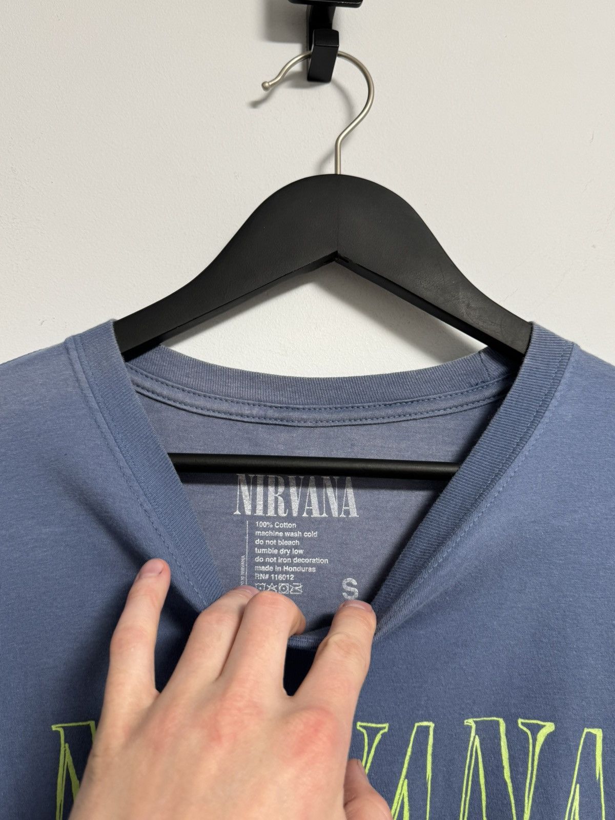 Nirvana Nirvana T-Shirt Hype Y2K style Big Logo Size US S / EU 44-46 / 1 - 10 Thumbnail