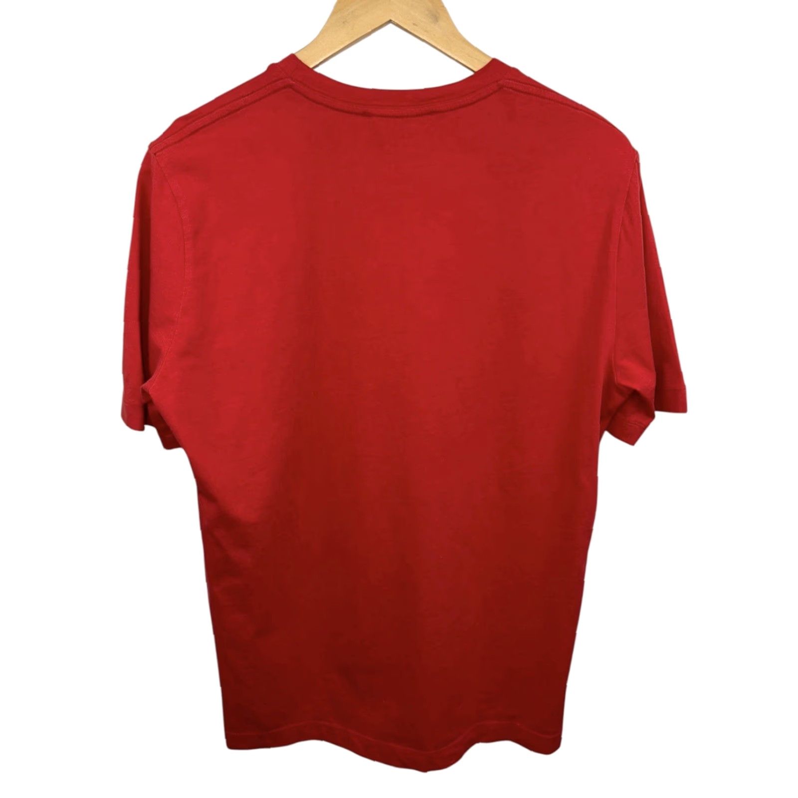 Moschino Moschino Love Red Globe T Shirt M Men Size Medium Regular Color Red Shirt Size US M / EU 48-50 / 2 - 2 Thumbnail