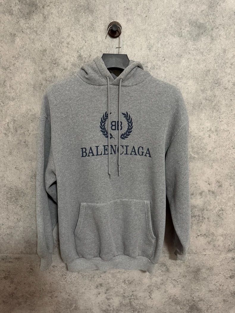 Balenciaga Balenciaga Wheat ear grey hoodie Size US XS / EU 42 / 0 - 1 Thumbnail