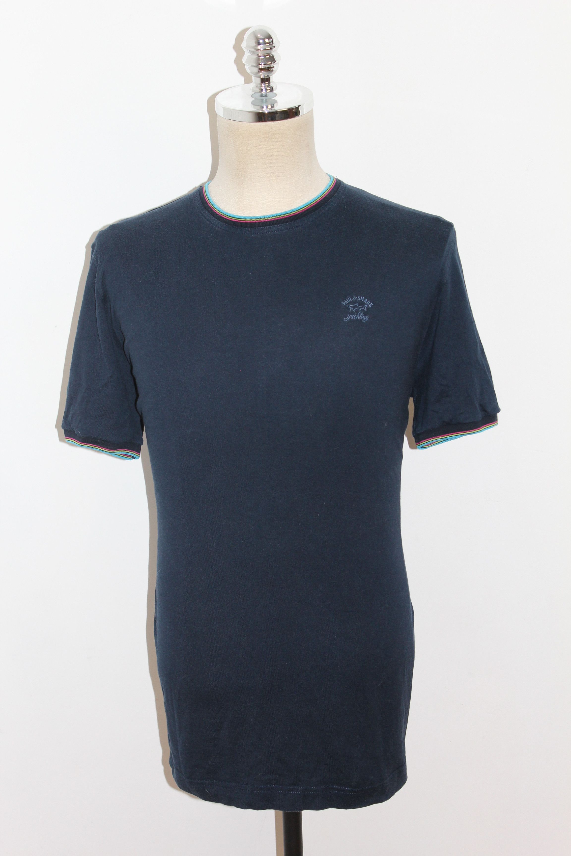 Paul & Shark PAUL&SHARK T-Shirt Top Size US XL / EU 56 / 4 - 2 Thumbnail