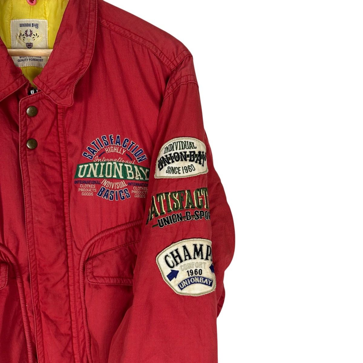 Japanese Brand UNION BAY PATCH JACKET LIKE ISSEY MIYAKE Size US L / EU 52-54 / 3 - 5 Thumbnail
