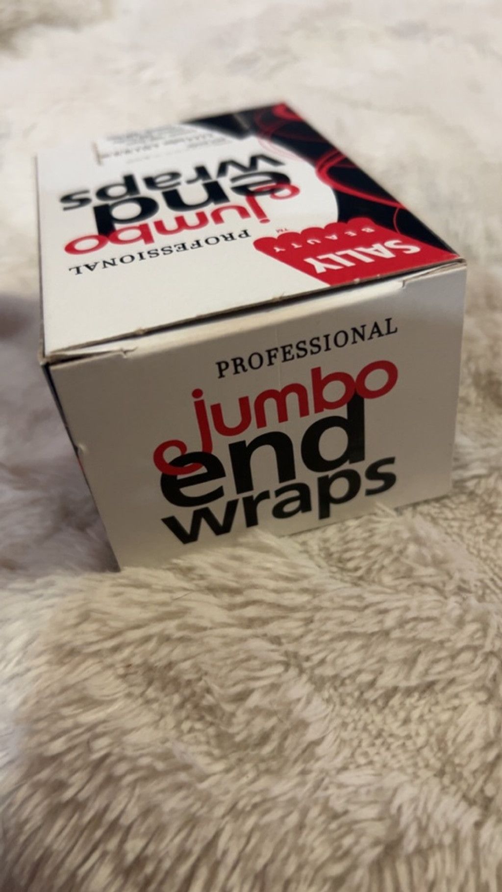 Other Sally Beauty Professional Jumbo End Wraps One Size White Red Size ONE SIZE - 3 Thumbnail