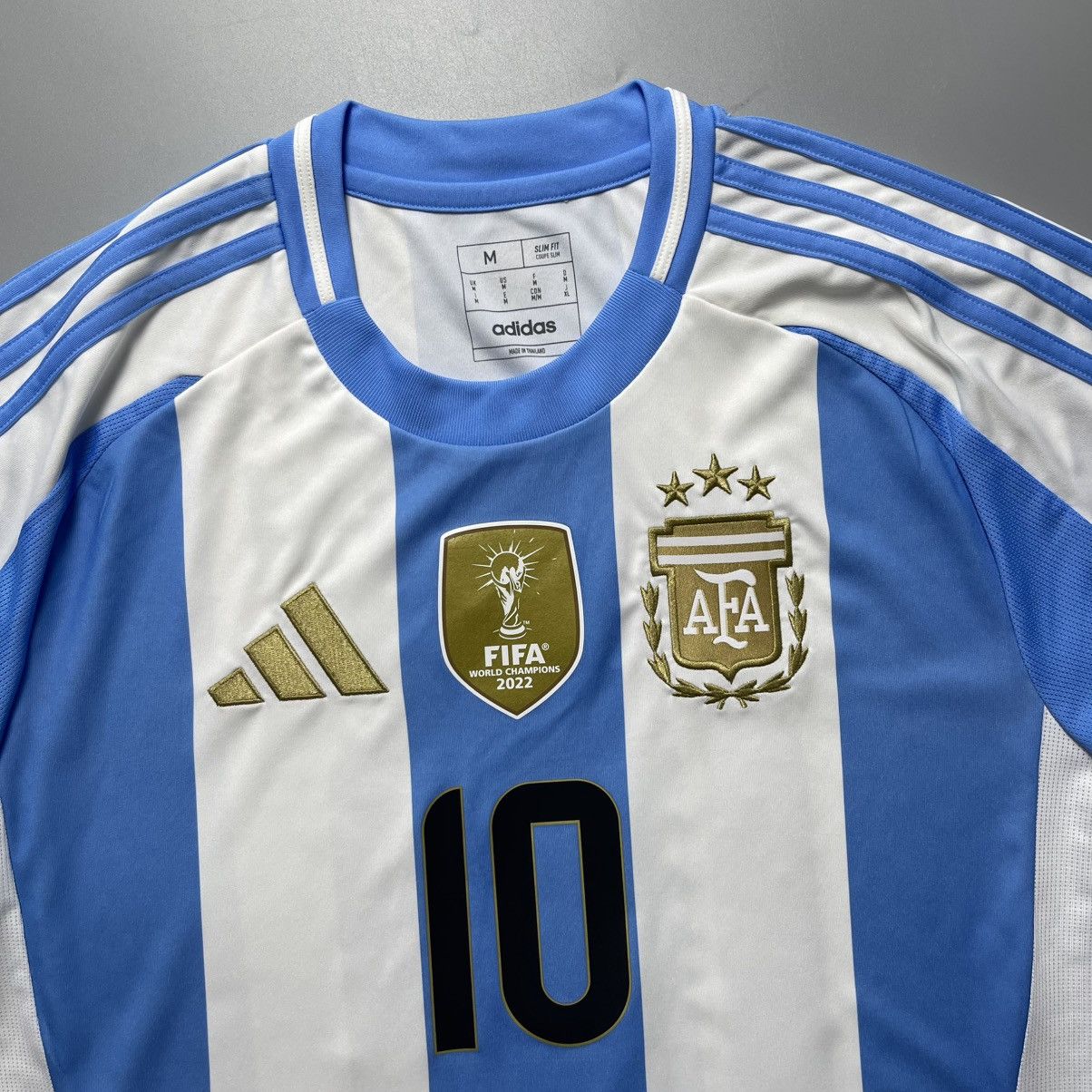 Adidas ARGENTINA ADIDAS 2024 FOOTBALL SOCCER HOME JERSEY Size US M / EU 48-50 / 2 - 4 Thumbnail