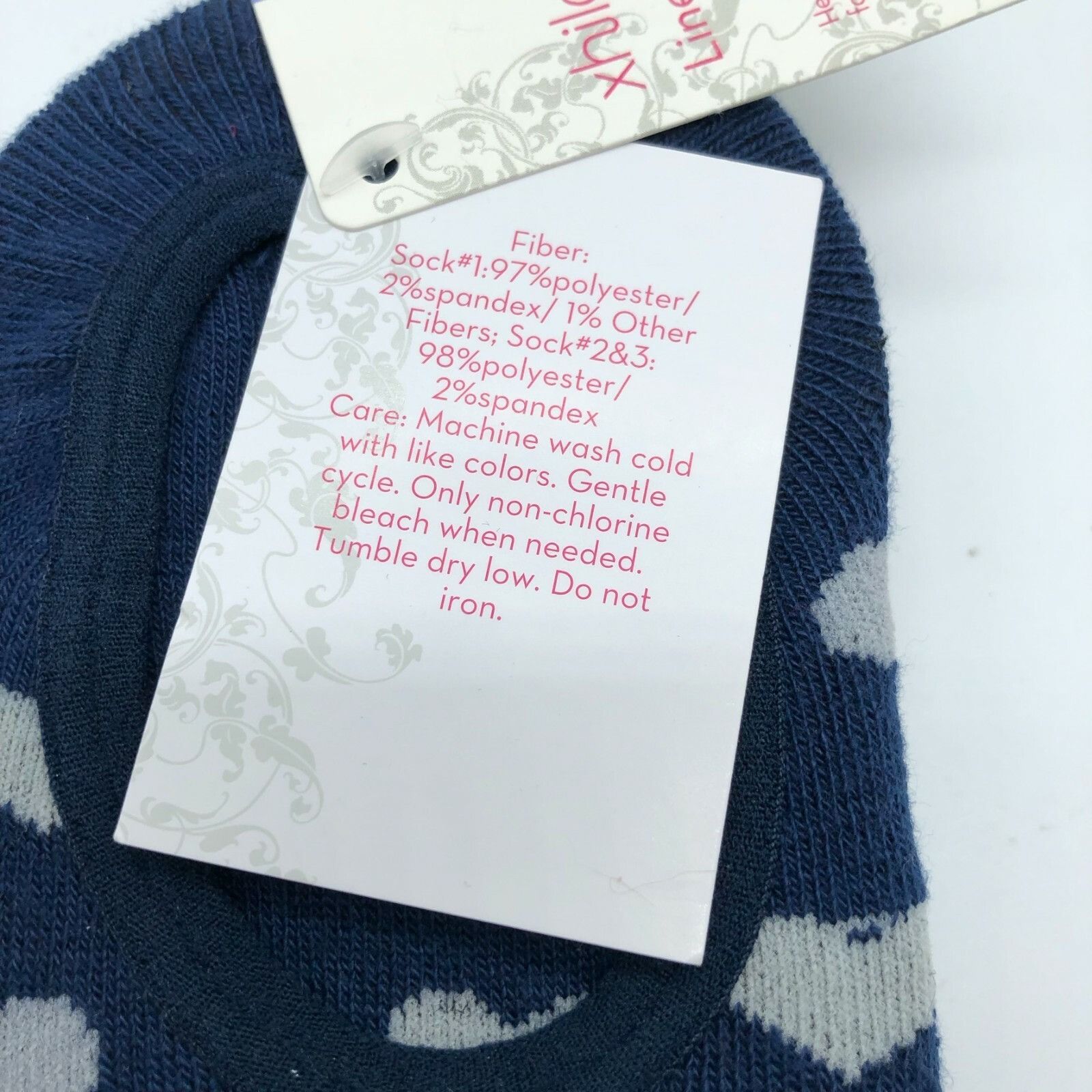 Other Xhilaration Womens Liners Socks Novelty Llama 3 Pack Blue On Size ONE SIZE - 4 Thumbnail