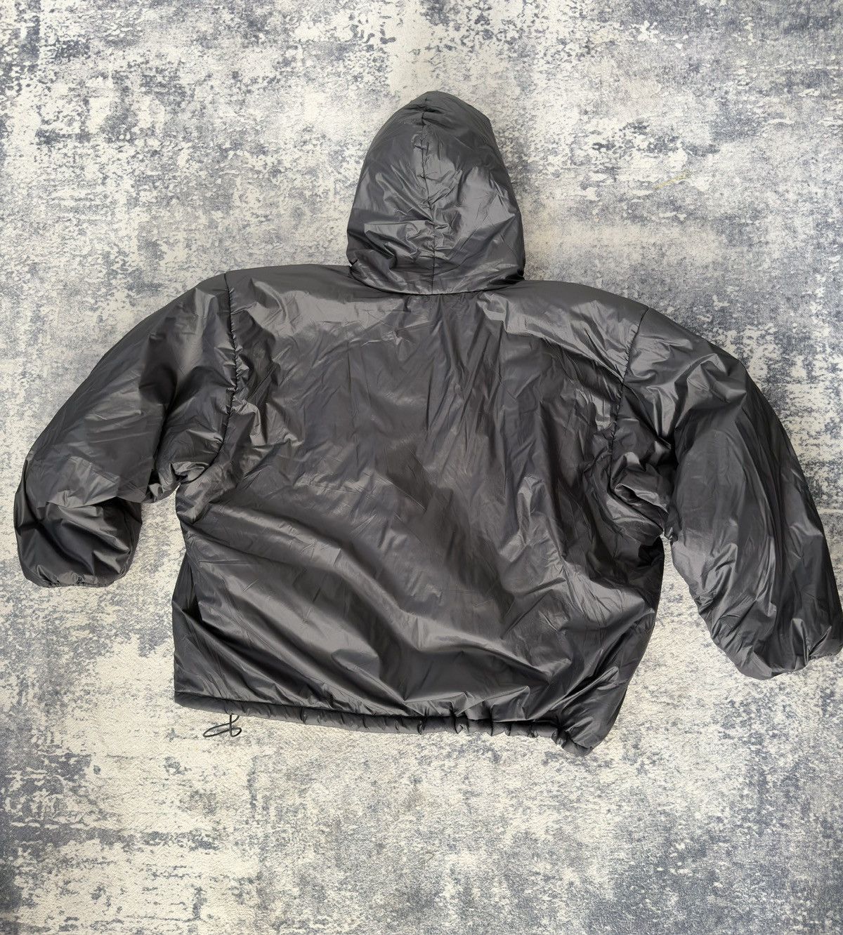 Yeezy YZY Yeezy Gap Padded Hood Anorak Black Oversized Puffer Size US M / EU 48-50 / 2 - 3 Thumbnail