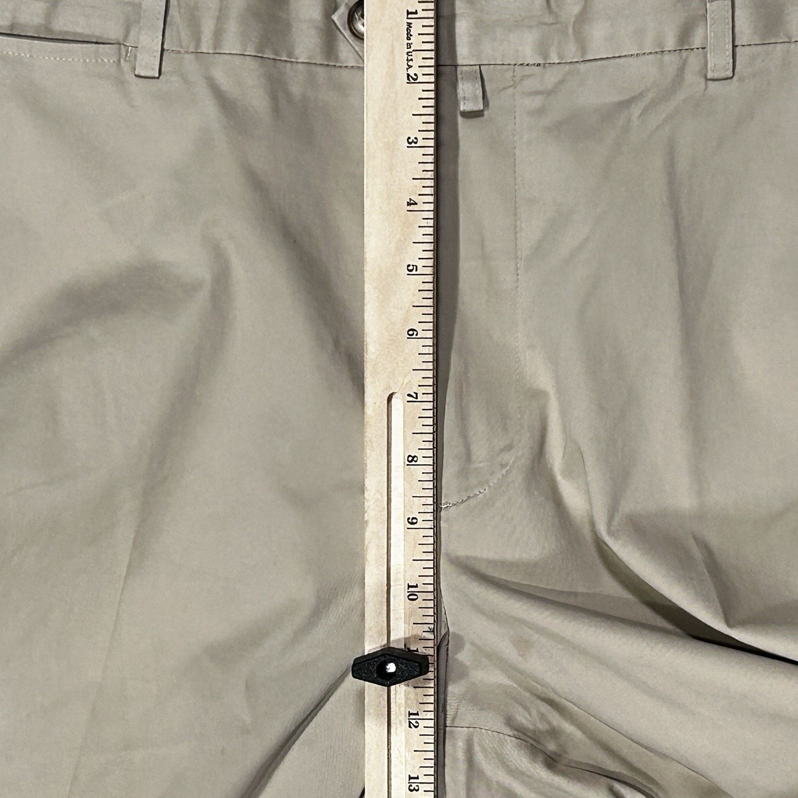 Faconnable Falconnable Flat Front Light Khaki Cotton Pants Size US 40 / EU 56 - 6 Thumbnail