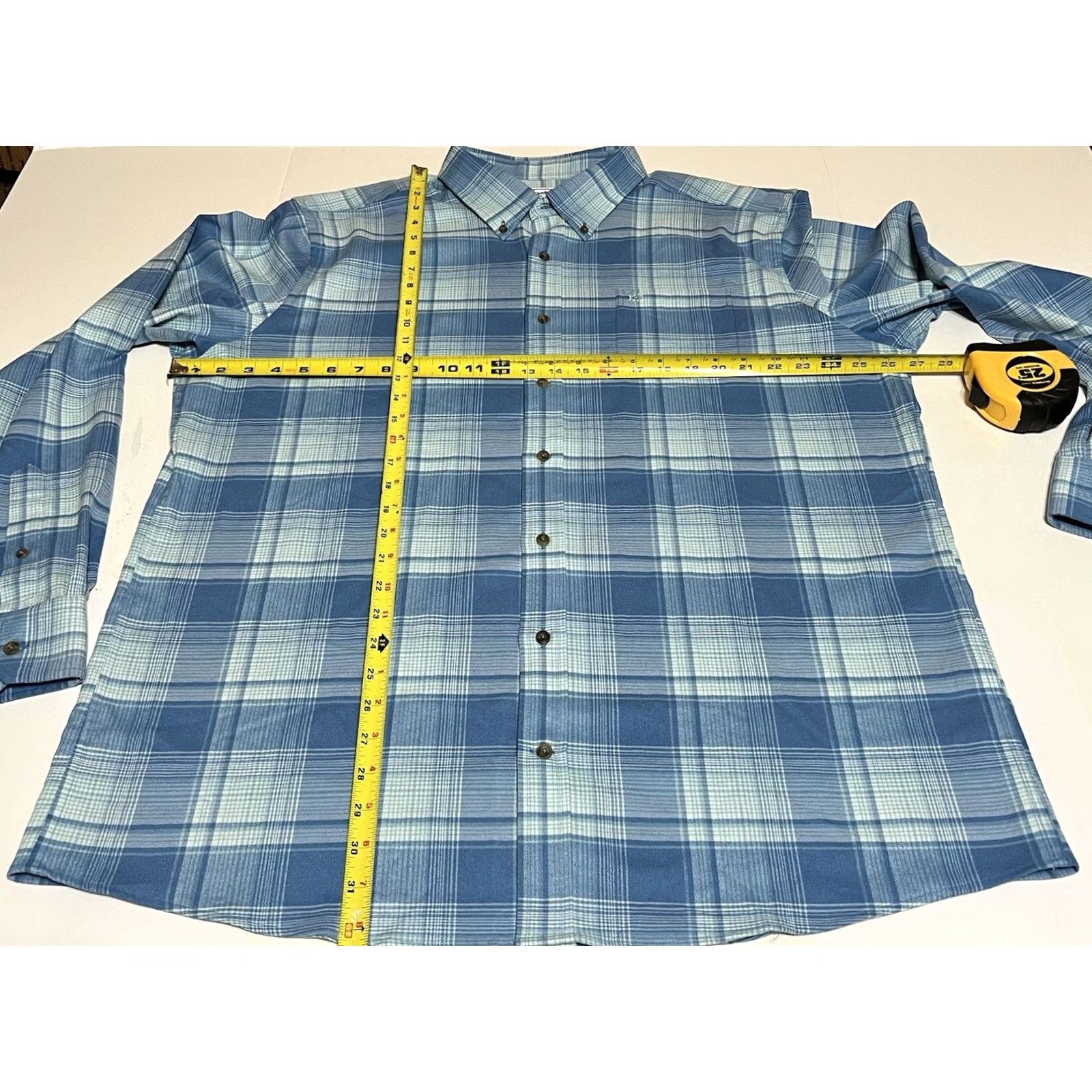 Southern Tide Southern Tide Shirt Men XXL Blue Plaid L/S Button-Down Size US XXL / EU 58 / 5 - 4 Thumbnail