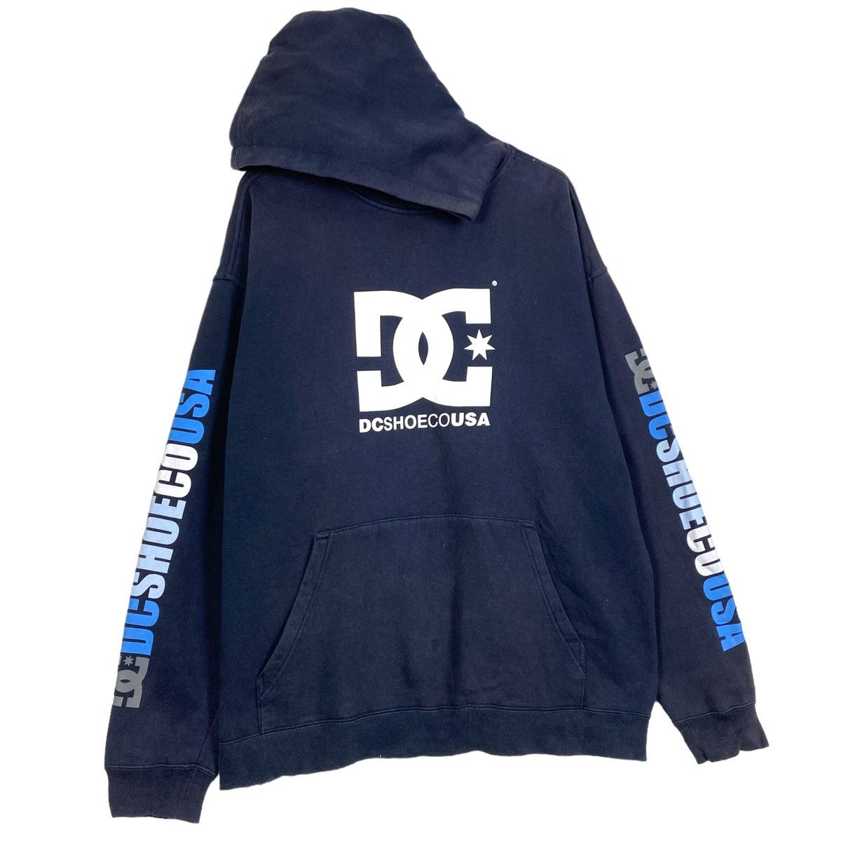 DC 💥VINTAGE DCSHOECOUSA HOODIE PULLOVER SWEATER Size US L / EU 52-54 / 3 - 3 Thumbnail