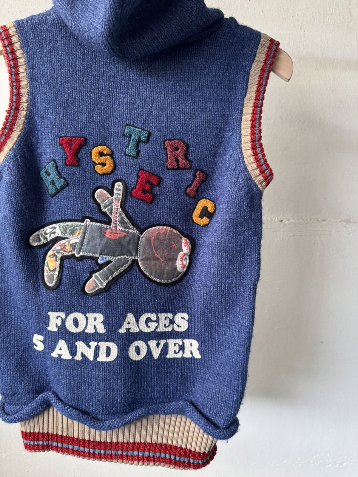 Hysteric Glamour Hysteric cowichan knit hoodie vest Size S / US 4 / IT 40 - 4 Thumbnail